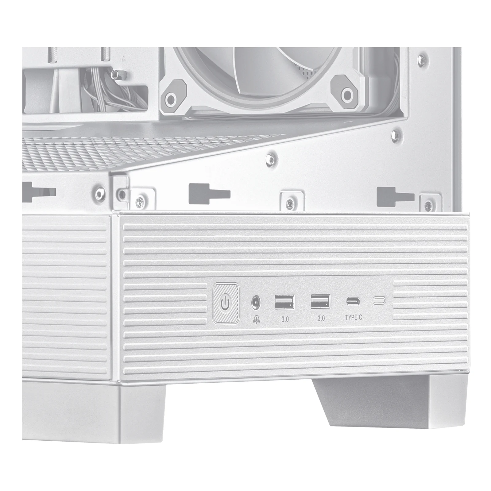 ASUS A31 Plus TG ARGB WHITE Midi Tower Blanc