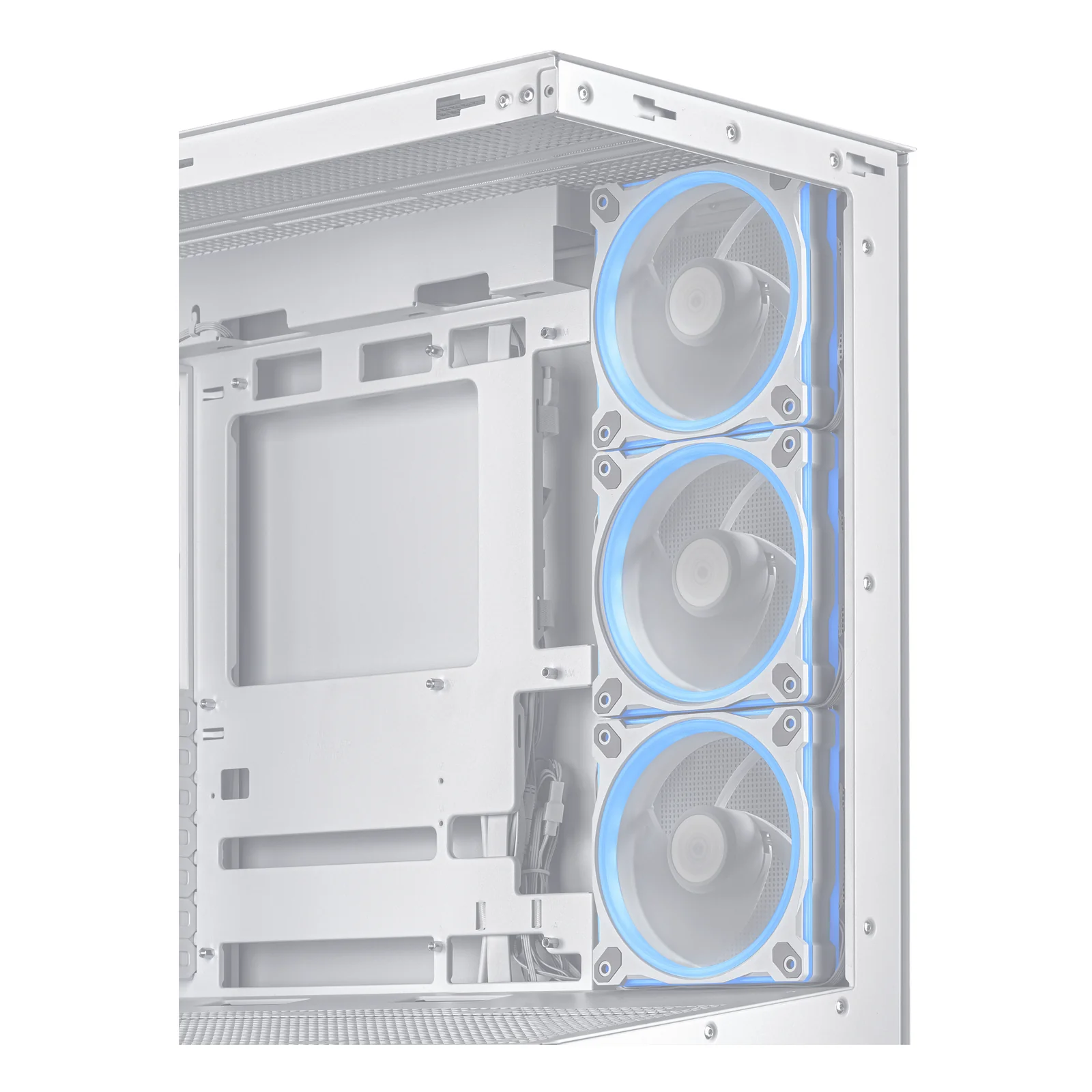 ASUS A31 Plus TG ARGB WHITE Midi Tower Blanc