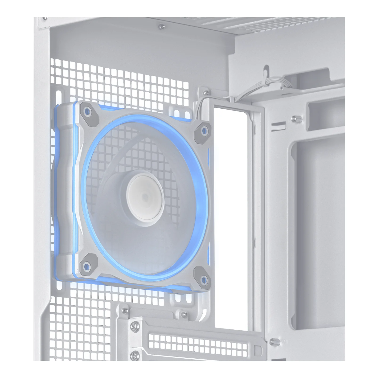 ASUS A31 Plus TG ARGB WHITE Midi Tower Blanc