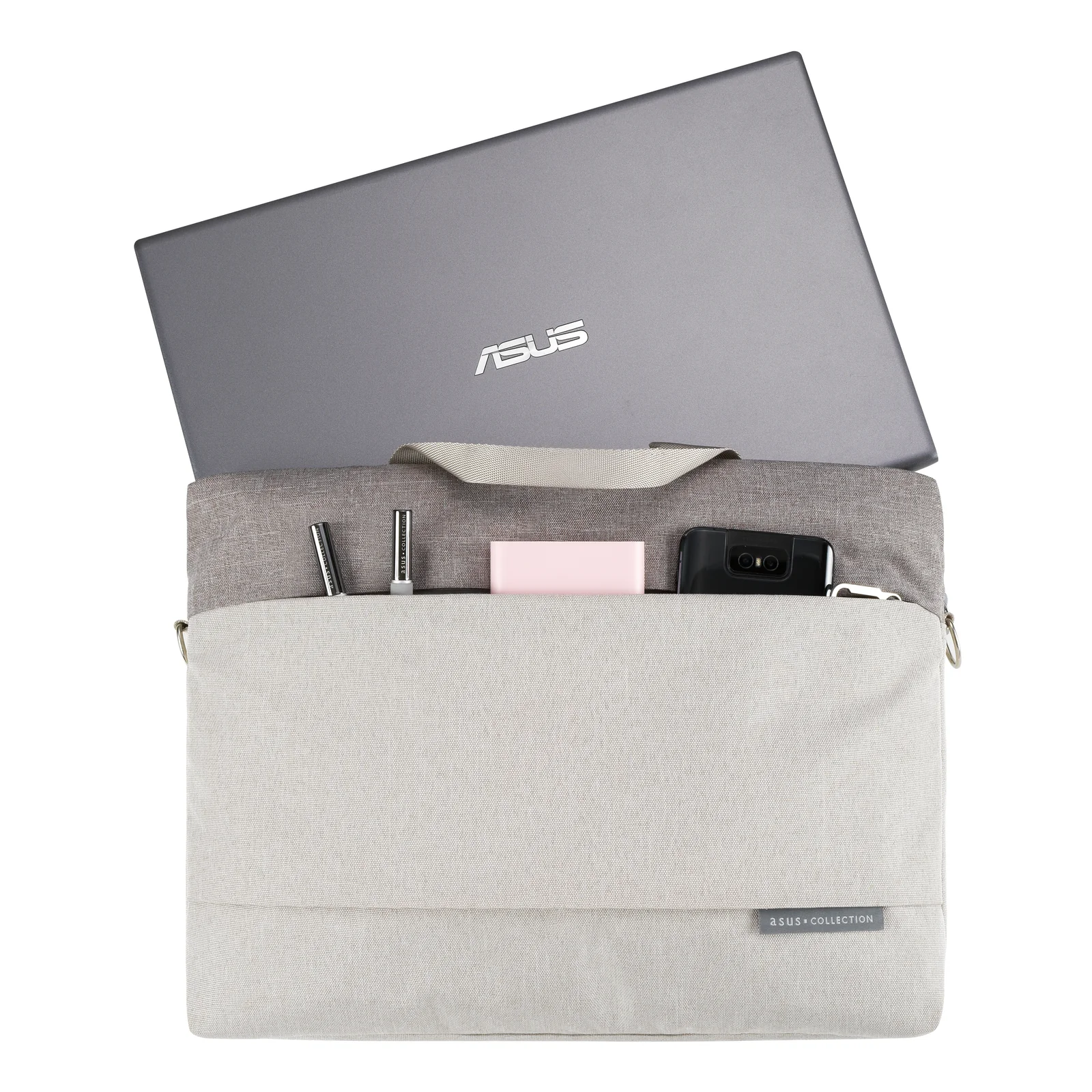 ASUS EOS 2 Carry Bag 39,6 cm (15.6") Housse Gris