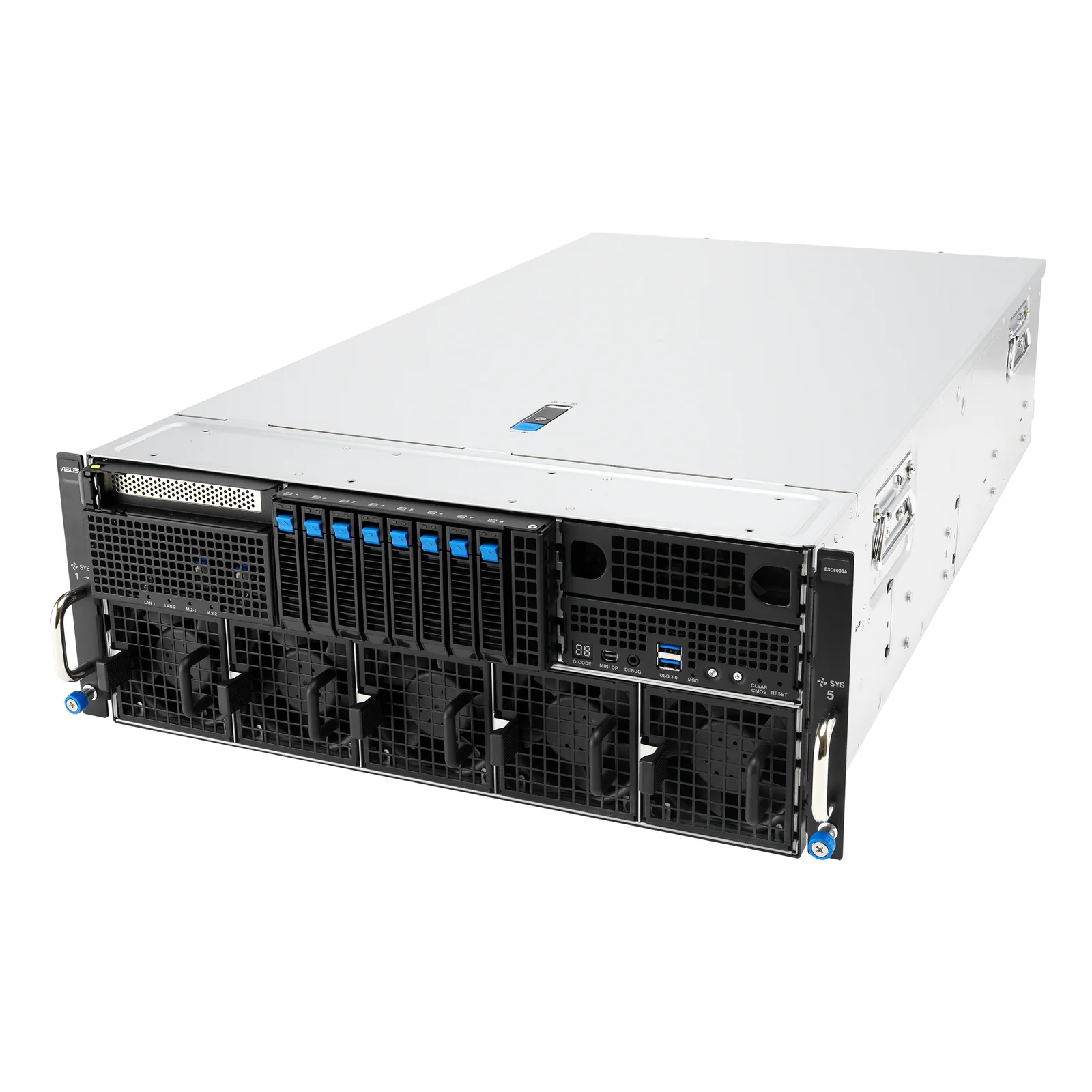 ESC8000A-E13 LGA 6096 Rack (4 U) Argent