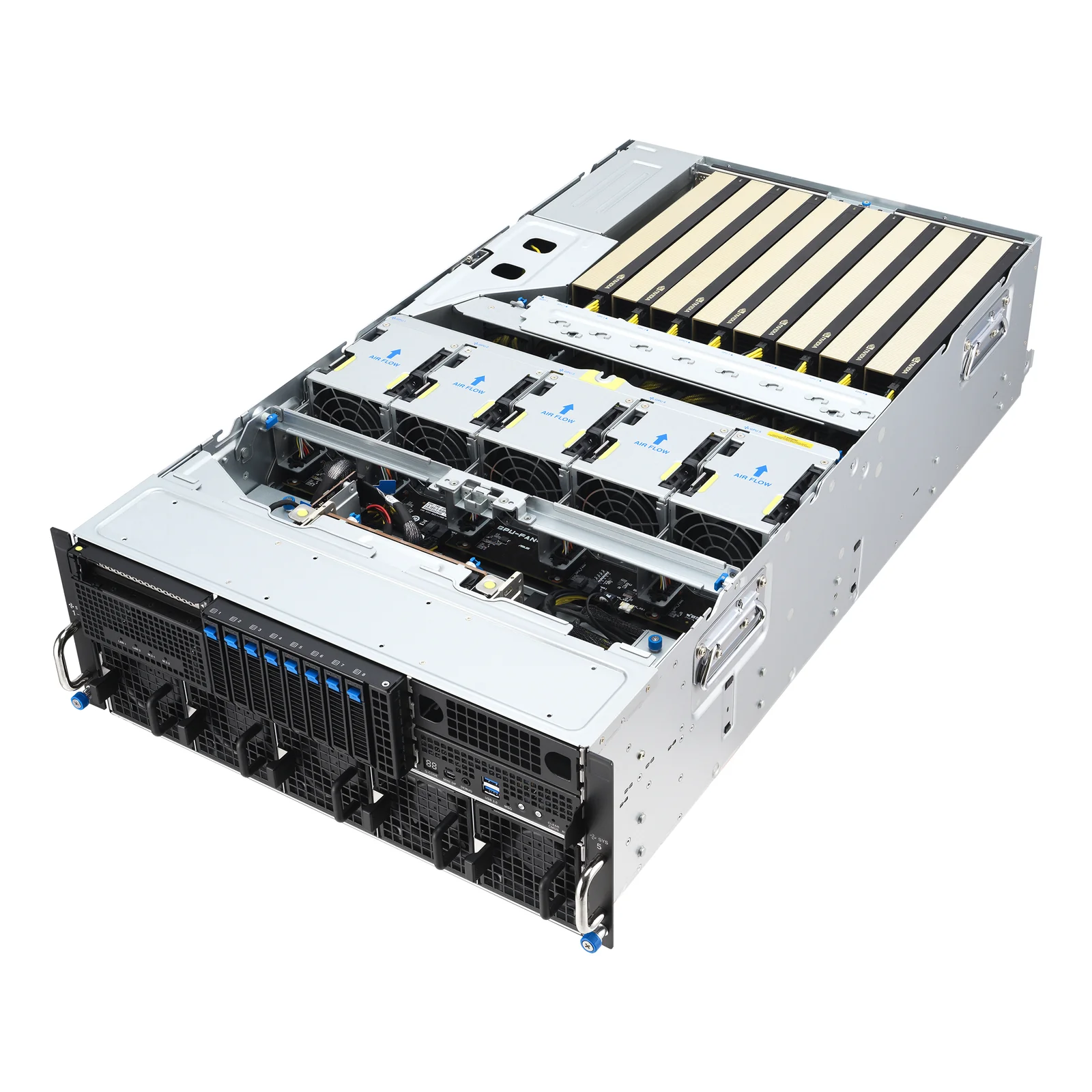ASUS ESC8000A-E13 LGA 6096 Rack (4 U) Argent