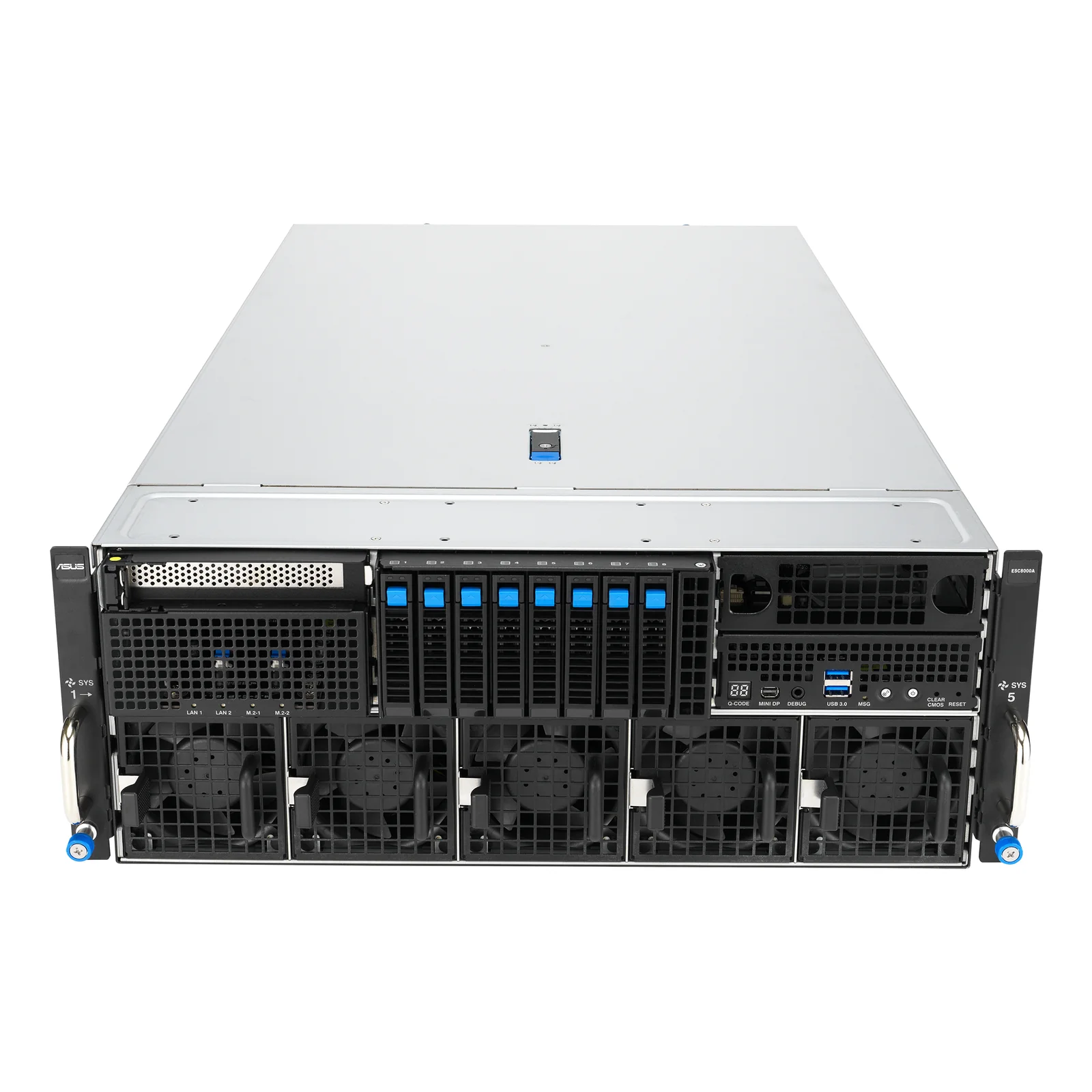 ASUS ESC8000A-E13 LGA 6096 Rack (4 U) Argent