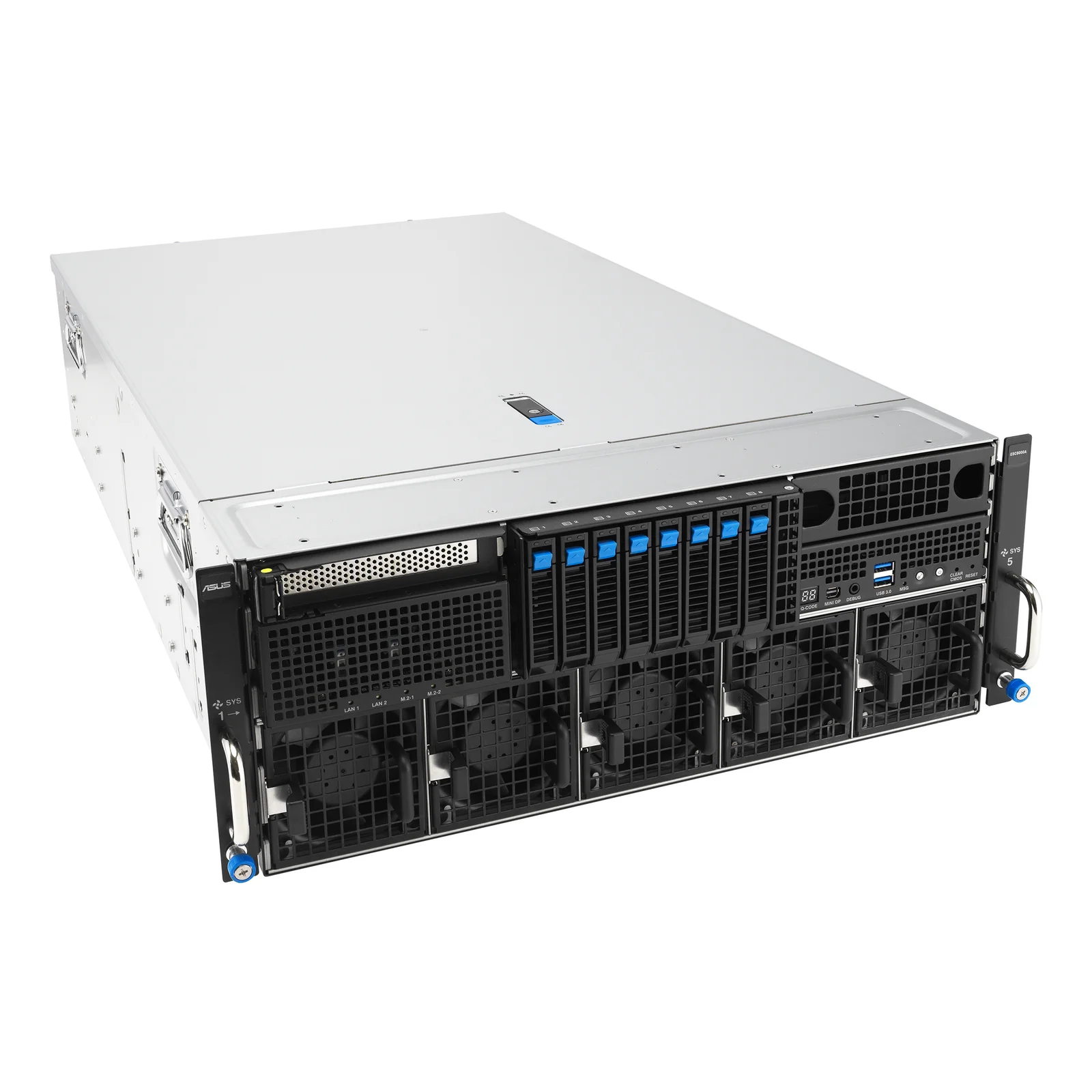 ASUS ESC8000A-E13 LGA 6096 Rack (4 U) Argent