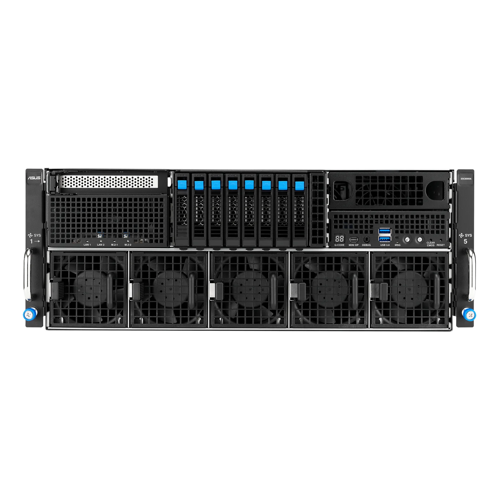 ASUS ESC8000A-E13 LGA 6096 Rack (4 U) Argent