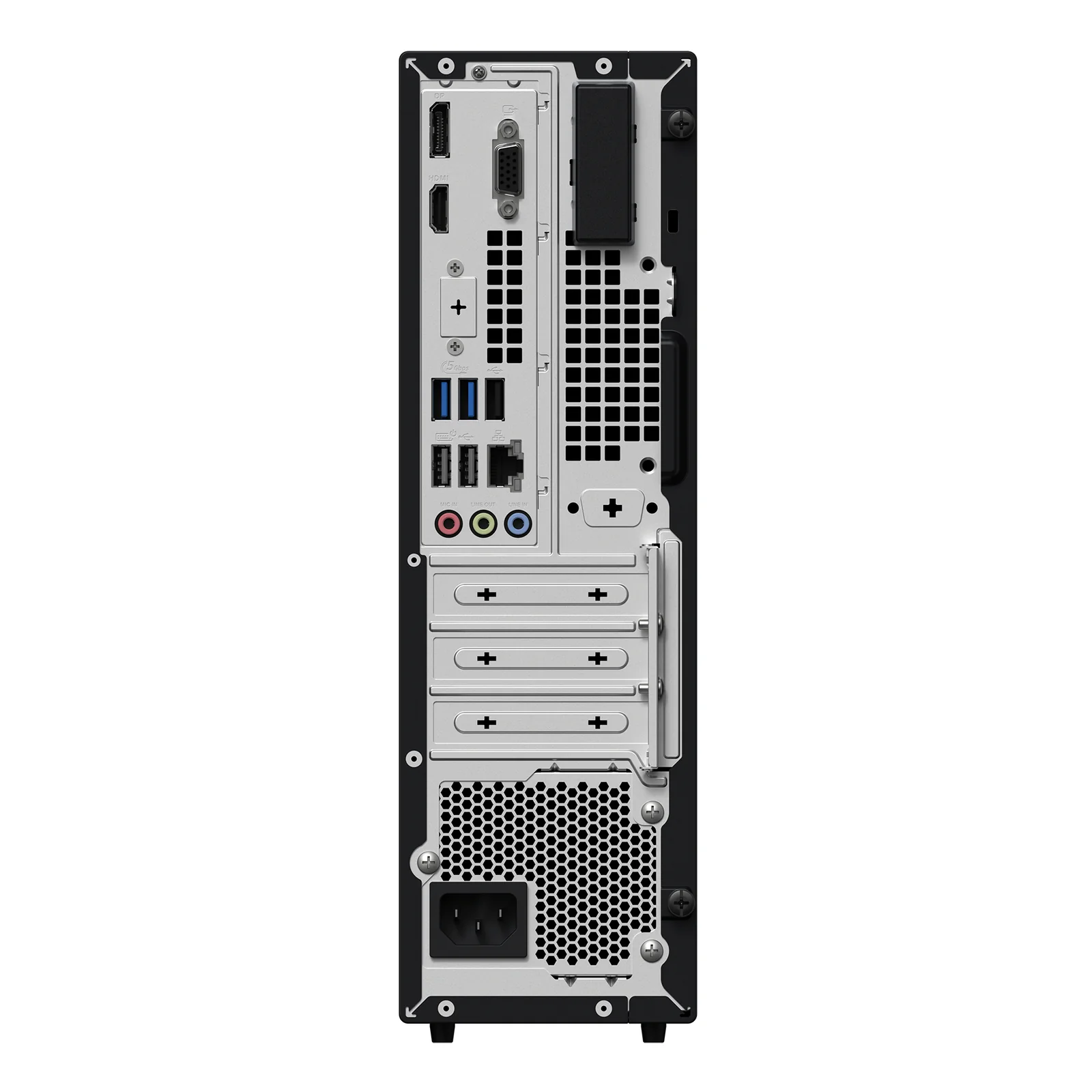 ASUS ExpertCenter D7 SFF D701SER-314100144X Intel® Core™ i3 i3-14100 8 Go DDR5-SDRAM 256 Go SSD Windows 11 Pro PC Noir