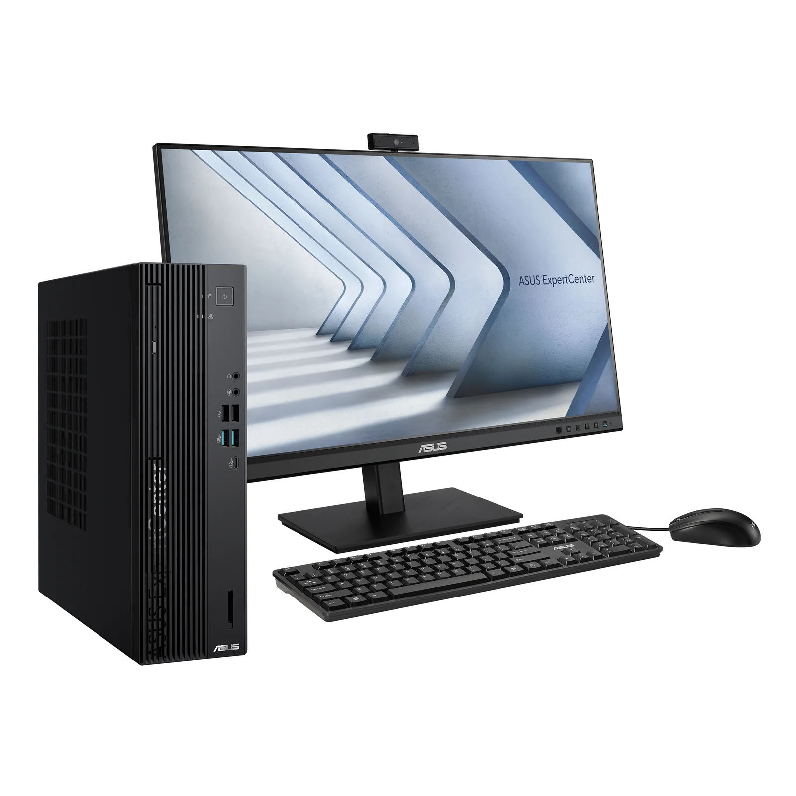 ASUS ExpertCenter D7 SFF D701SER-314100144X Intel® Core™ i3 i3-14100 8 Go DDR5-SDRAM 256 Go SSD Windows 11 Pro PC Noir