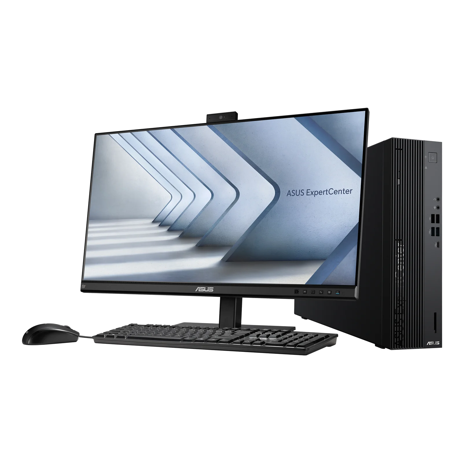 ASUS ExpertCenter D7 SFF D701SER-314100144X Intel® Core™ i3 i3-14100 8 Go DDR5-SDRAM 256 Go SSD Windows 11 Pro PC Noir