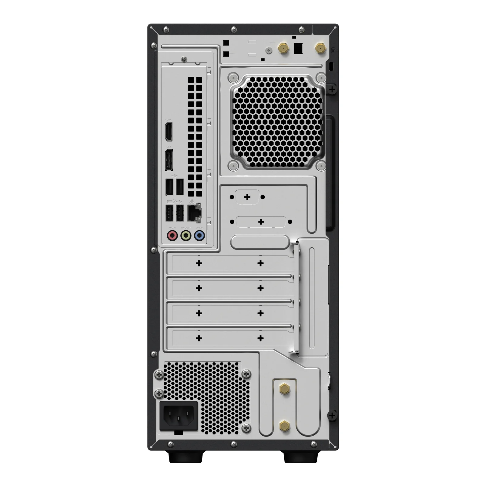 ASUS ExpertCenter P500 Mini Tower P500MV-07240H199X Intel Core 7 240H 32 Go DDR5-SDRAM 512 Go SSD Windows 11 Pro PC Gris