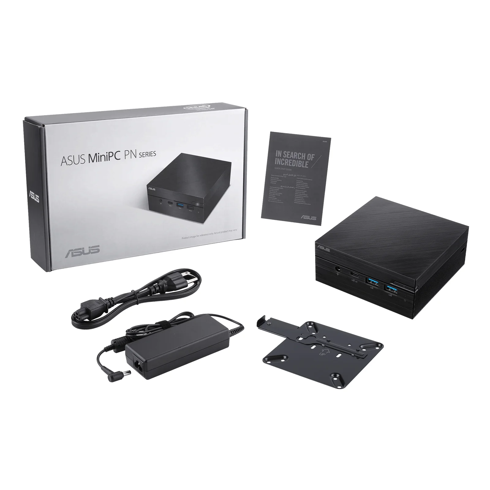 ASUS ExpertCenter PN53-S1 PN53-S7028ADS1 AMD Ryzen™ 7 7730U 16 Go DDR4-SDRAM 512 Go SSD Windows 11 Pro Mini PC Noir