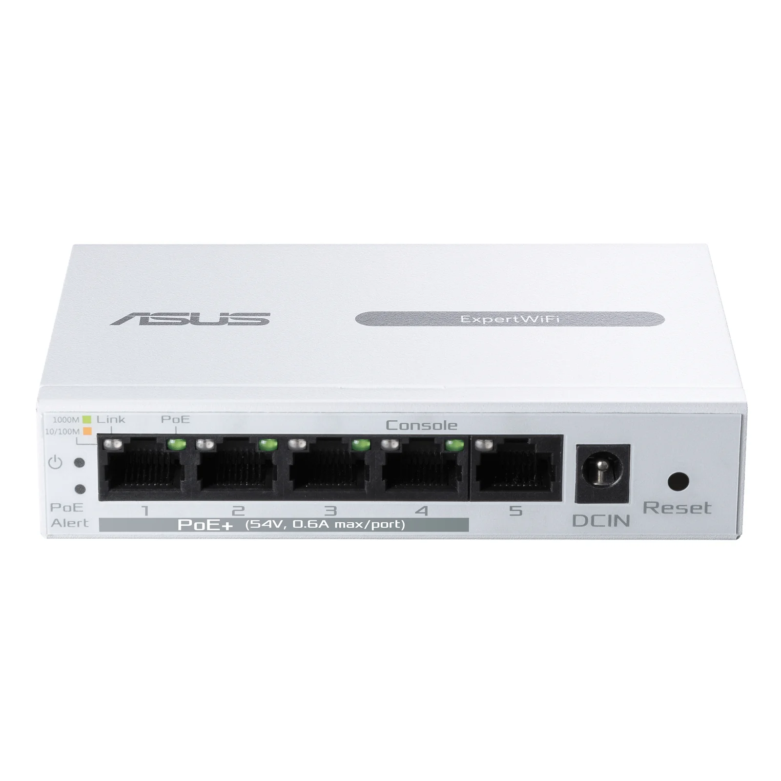 ASUS ExpertWiFi EBP15 Géré Gigabit Ethernet (10/100/1000) Connexion Ethernet, supportant l'alimentation via ce port (PoE) Blanc