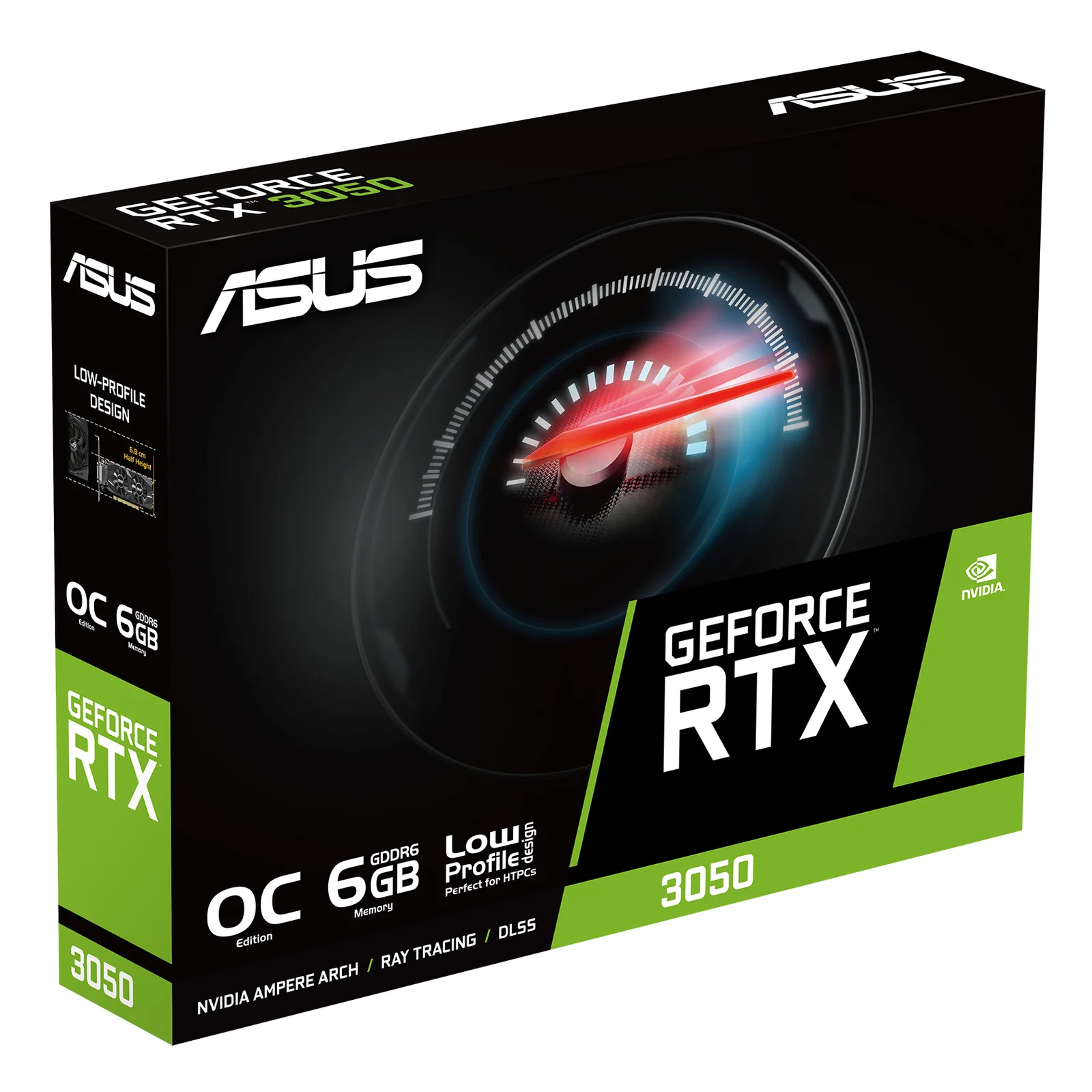 ASUS GeForce RTX 3050 LP BRK OC Edition NVIDIA 6 Go GDDR6