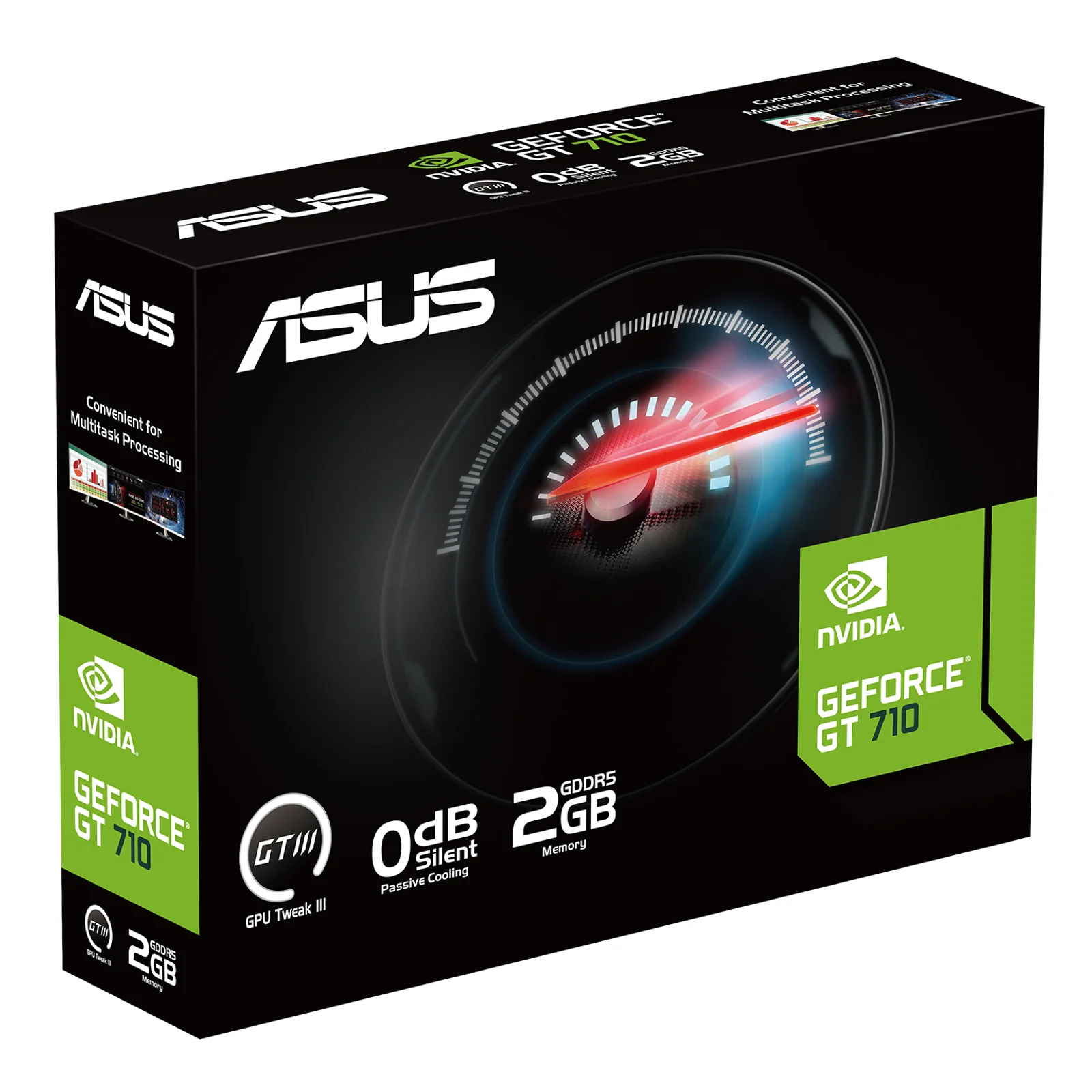 ASUS GT710-SL-2GD5-BRK-EVO NVIDIA GeForce GT 710 2 Go GDDR5