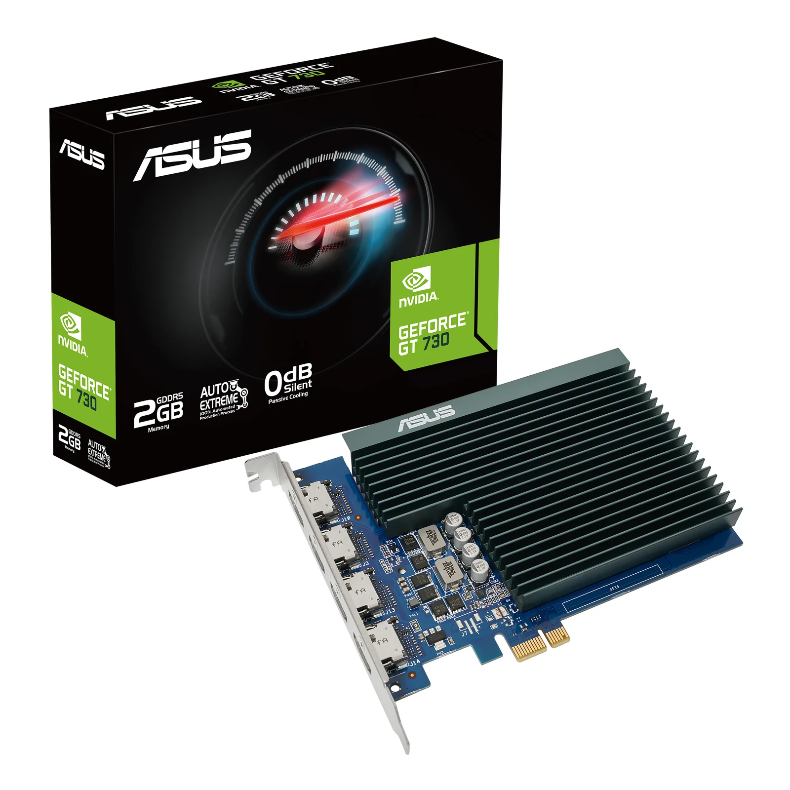 ASUS GT730-4H-SL-2GD5 NVIDIA GeForce GT 730 2 Go GDDR5