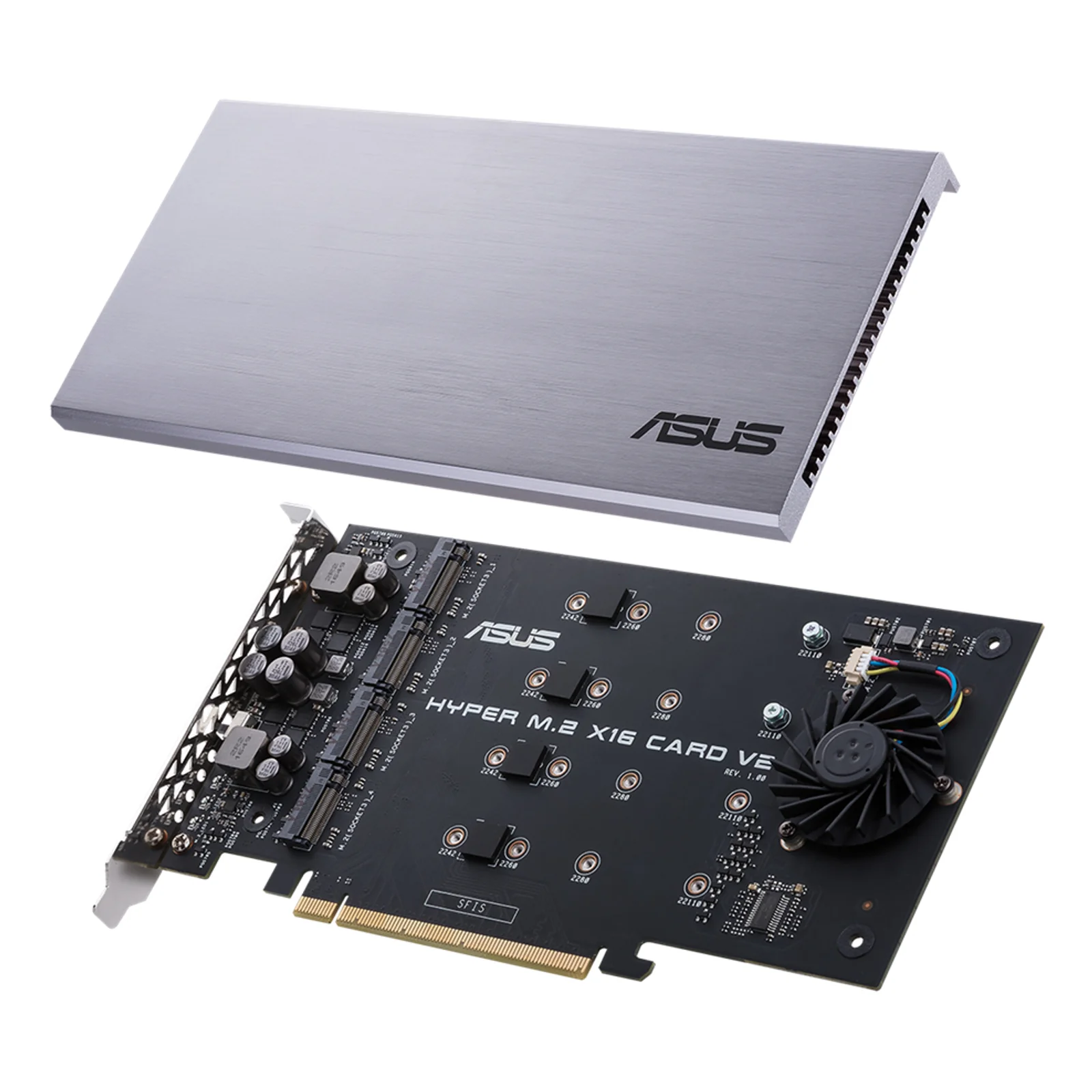 HYPER M.2 X16 CARD V2 carte et adaptateur d'interfaces Interne