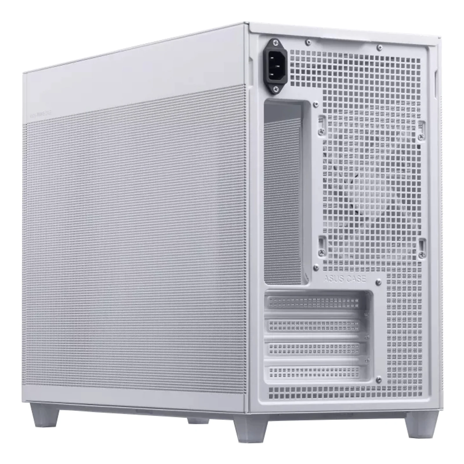 ASUS PRIME AP201 CASE TG WHITE Mini Tower Blanc