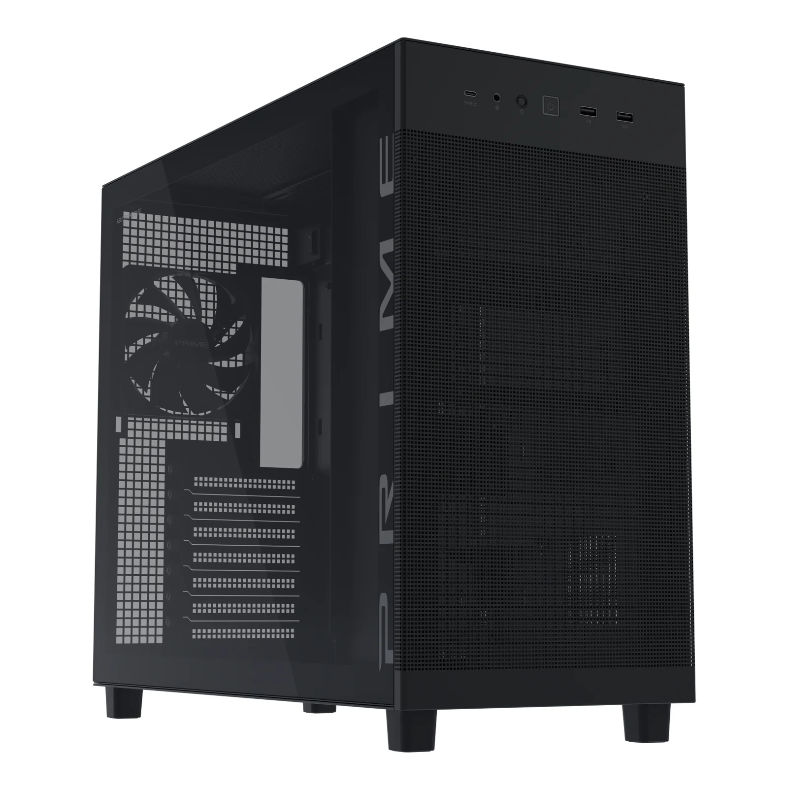 ASUS PRIME AP303 TG Black Midi Tower Noir