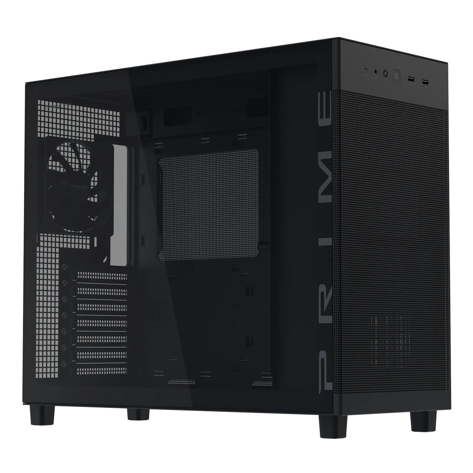 ASUS PRIME AP303 TG Black Midi Tower Noir