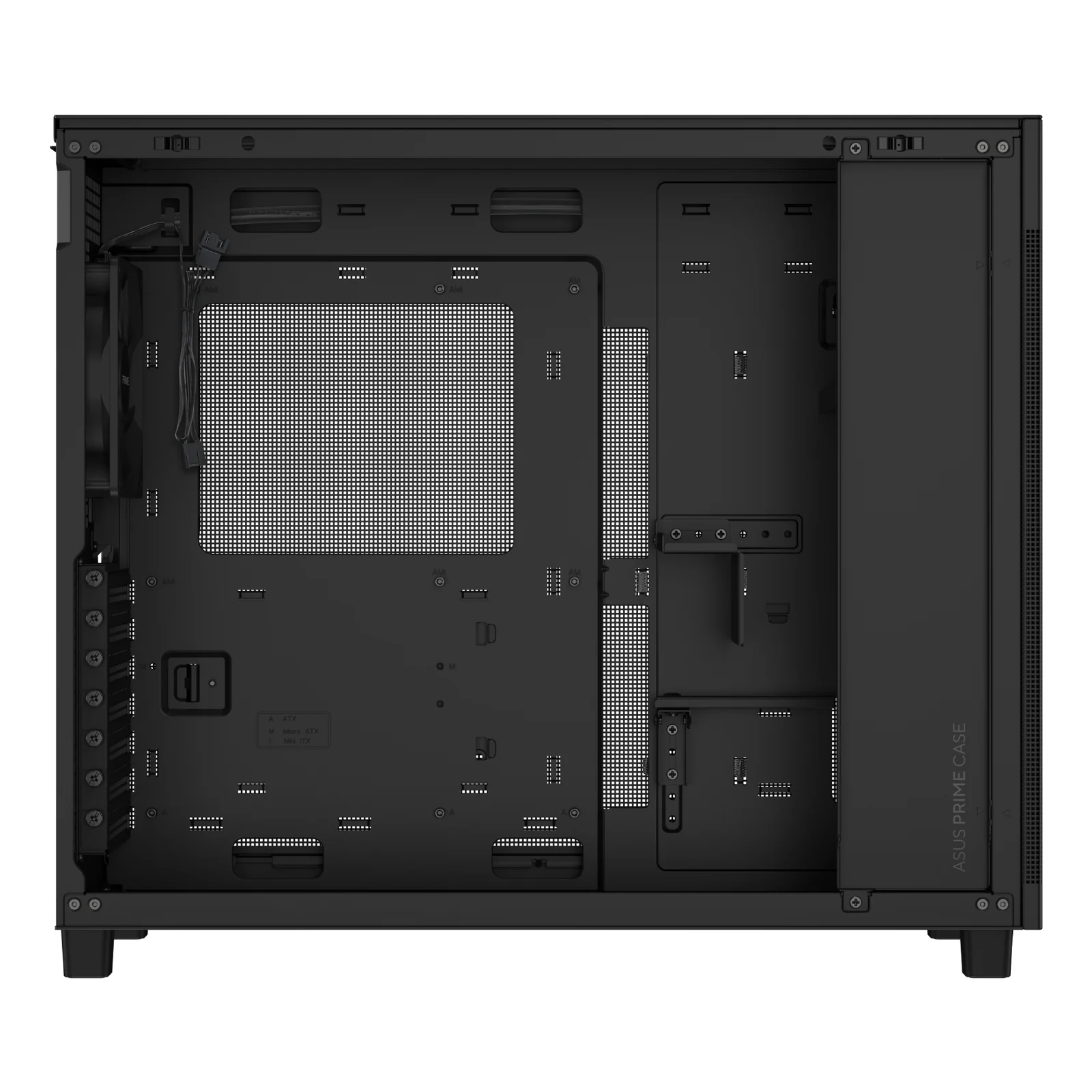 ASUS PRIME AP303 TG Black Midi Tower Noir