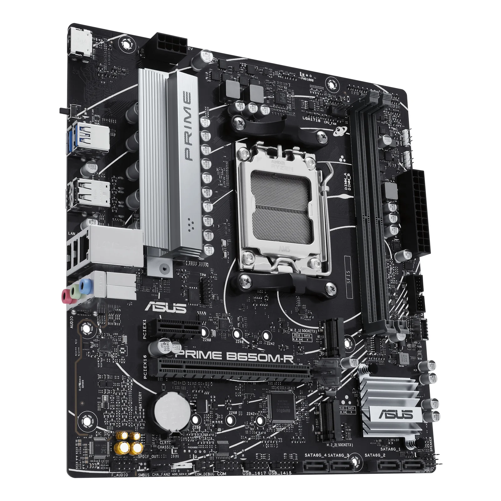 ASUS PRIME B650M-R AMD B650 Emplacement AM5 micro ATX