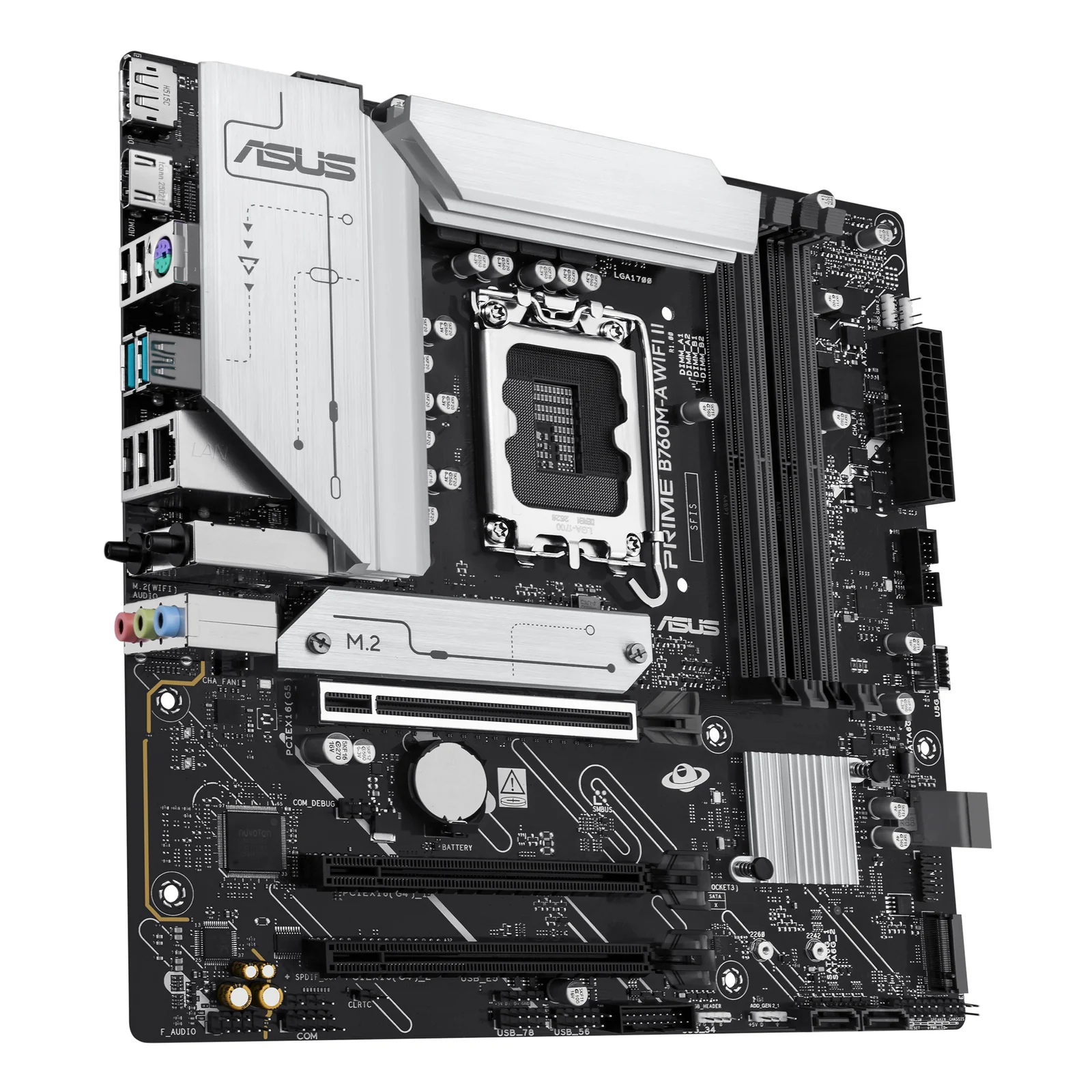 ASUS PRIME B760M-A WIFI II Intel B760 LGA 1700 micro ATX