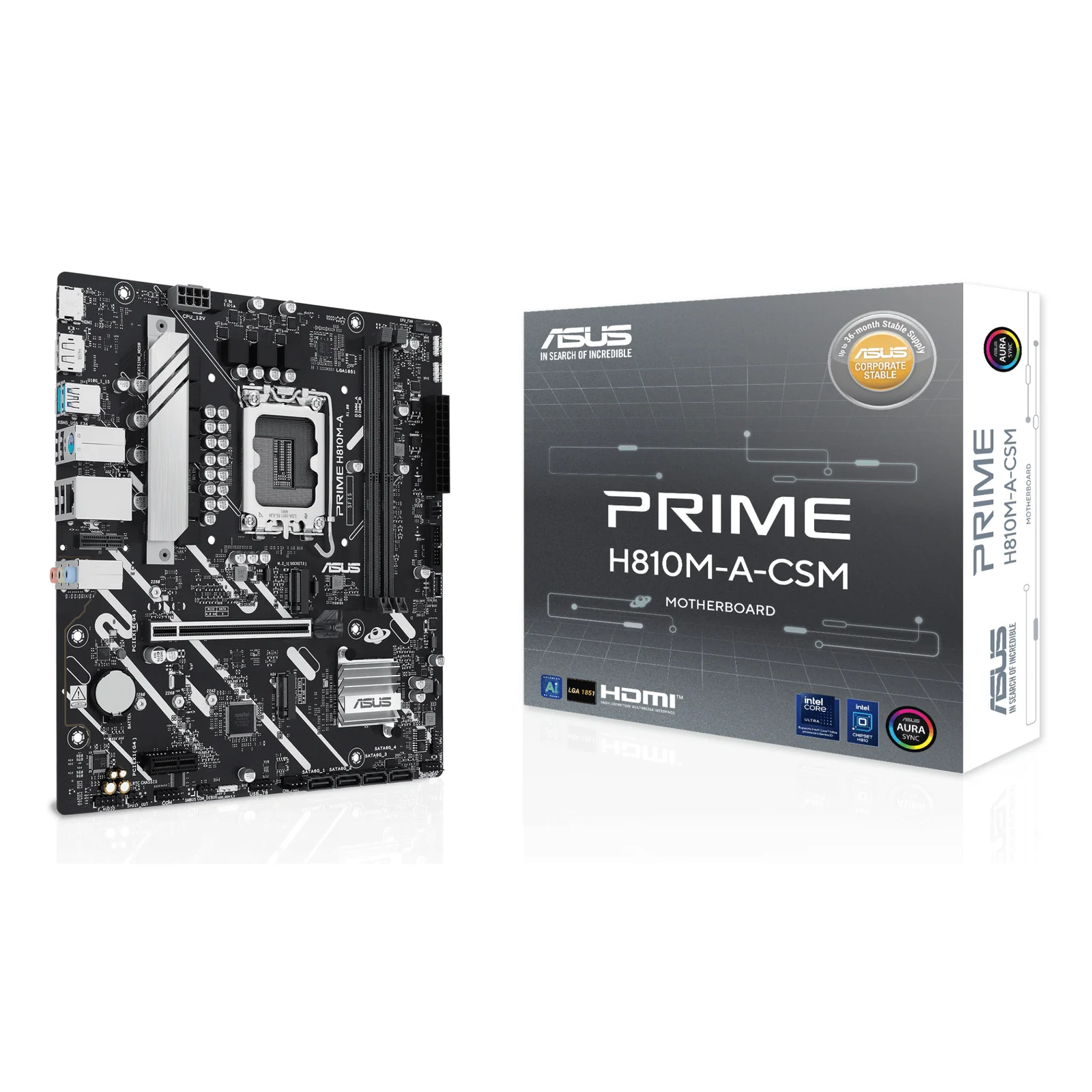 PRIME H810M-A-CSM Intel H810 LGA 1851 (Socket V1) micro ATX