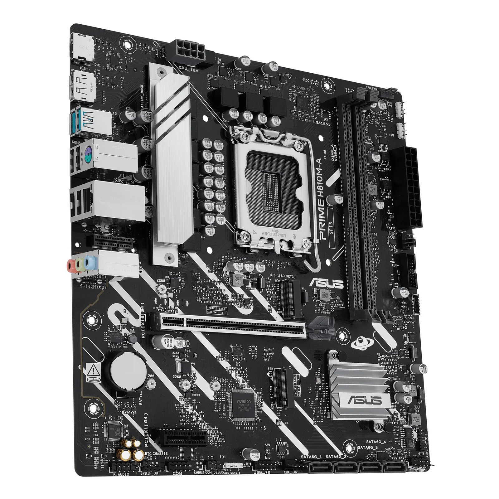 ASUS PRIME H810M-A-CSM Intel H810 LGA 1851 (Socket V1) micro ATX