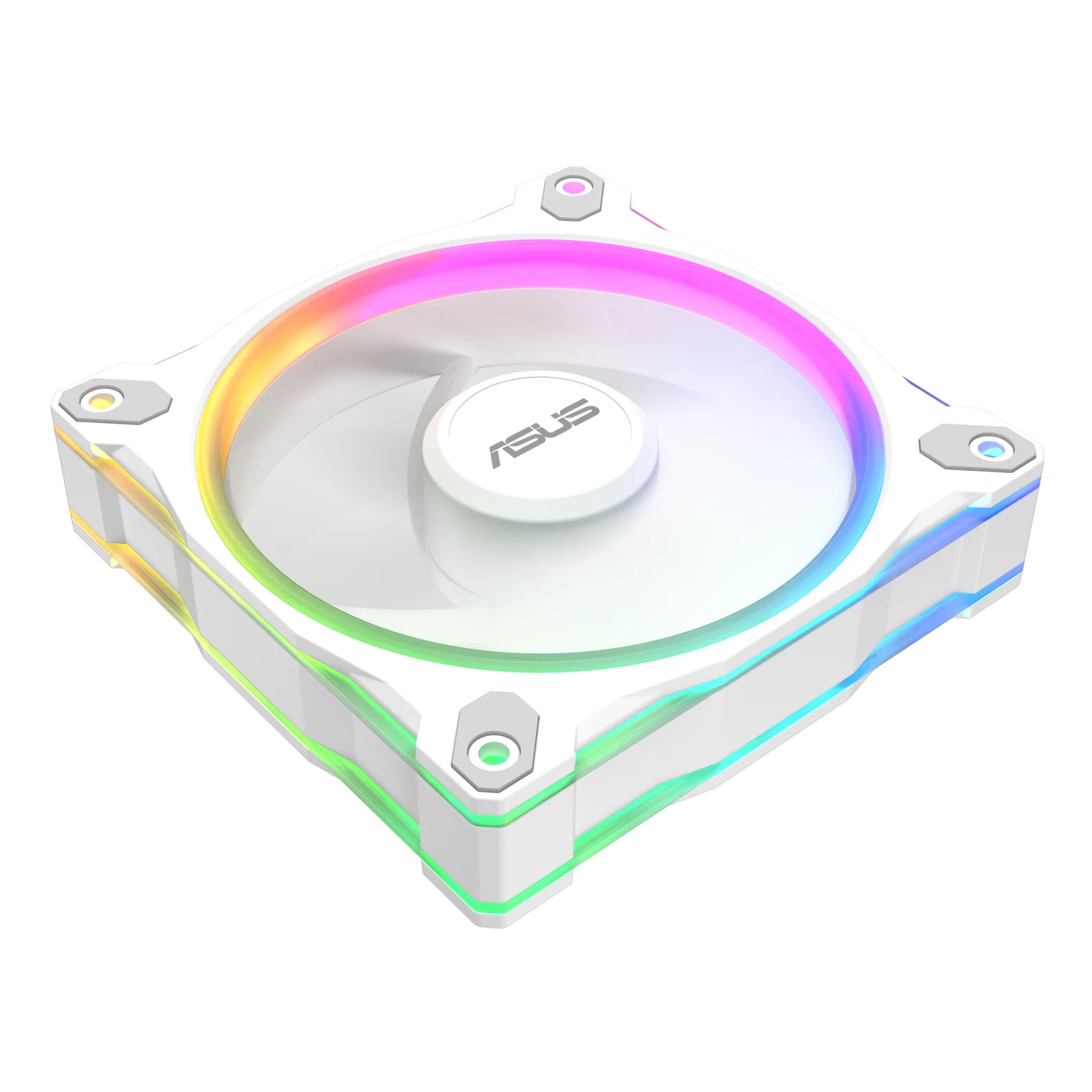 ASUS Prime MR120 Fan ARGB White 3in1 Boitier PC Ventilateur 12 cm Blanc