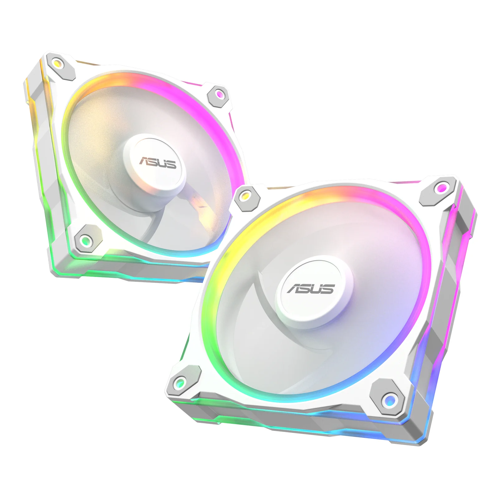 ASUS Prime MR120 Fan ARGB White 3in1 Boitier PC Ventilateur 12 cm Blanc