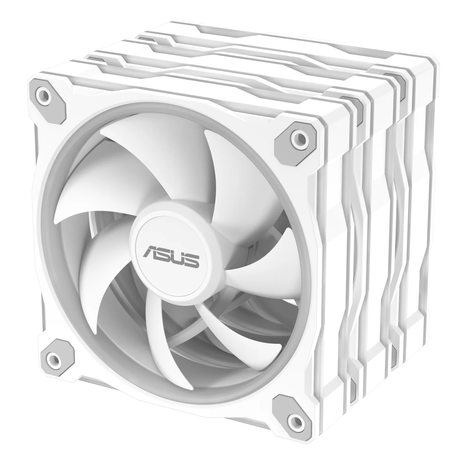 ASUS Prime MR120 Fan ARGB White 3in1 Boitier PC Ventilateur 12 cm Blanc