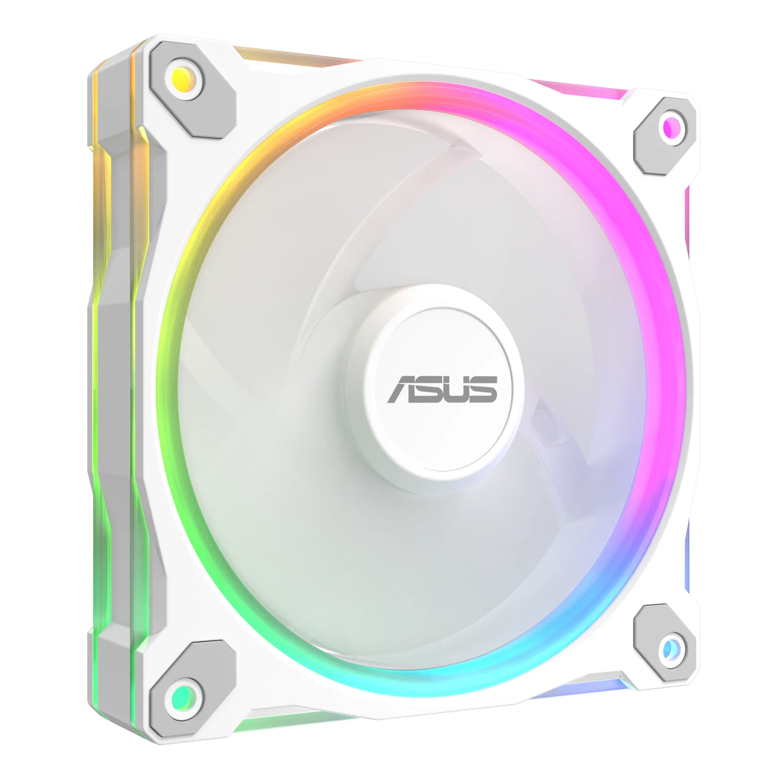 ASUS Prime MR120 Fan ARGB White 3in1 Boitier PC Ventilateur 12 cm Blanc
