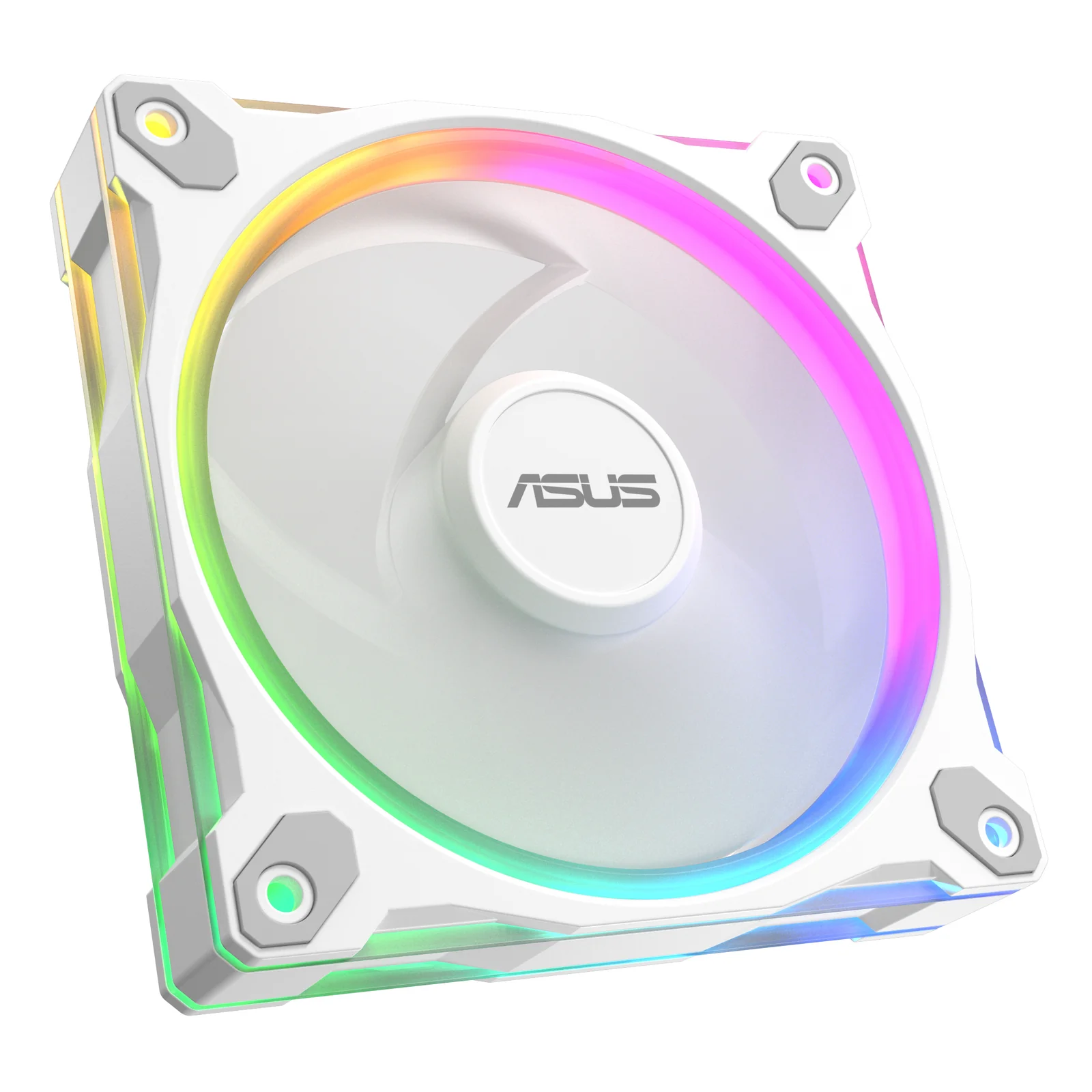 Prime MR120 Fan ARGB White Boitier PC Ventilateur 12 cm Blanc
