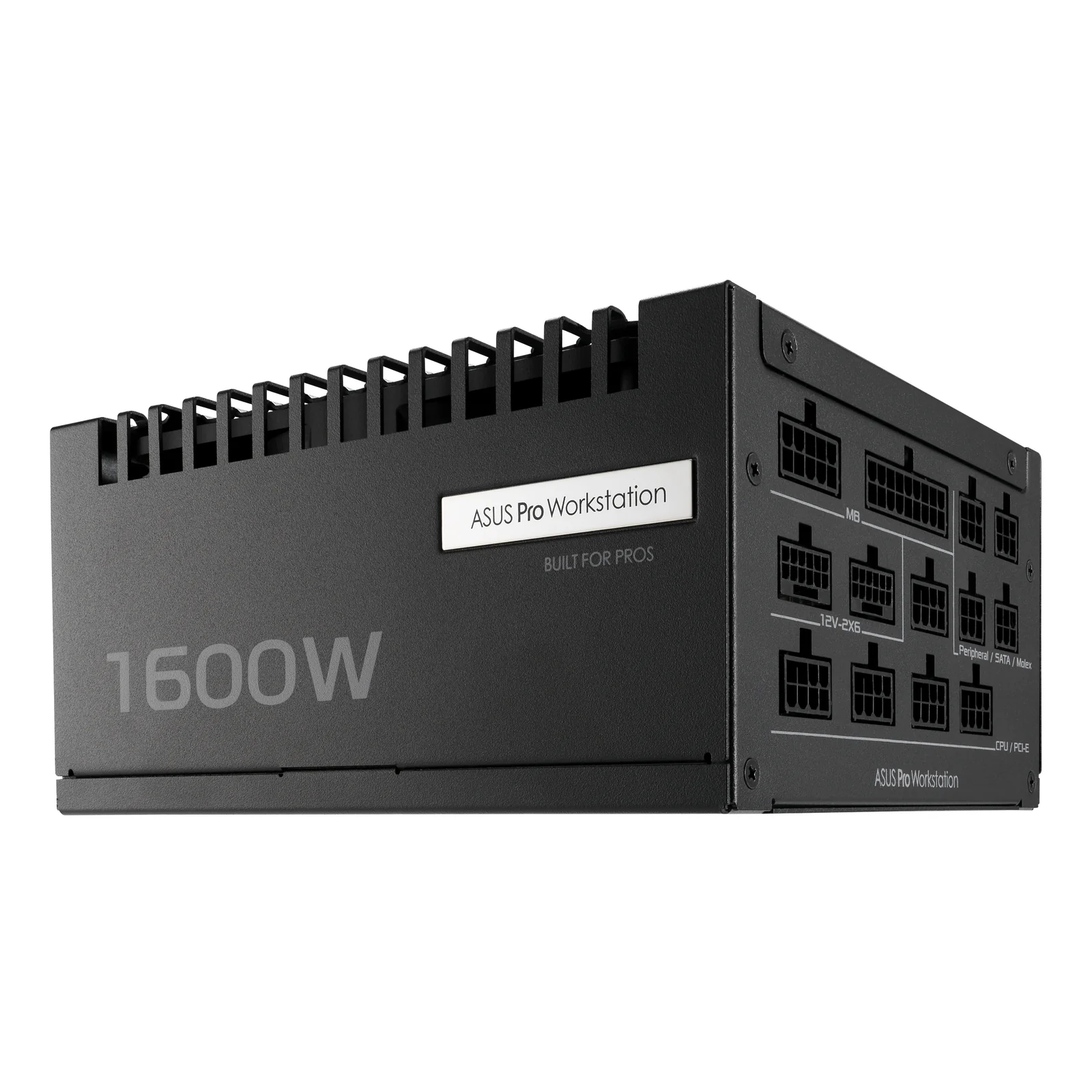 ASUS Pro WS 1600W Platinum unité d'alimentation d'énergie 20+4 pin ATX ATX Noir
