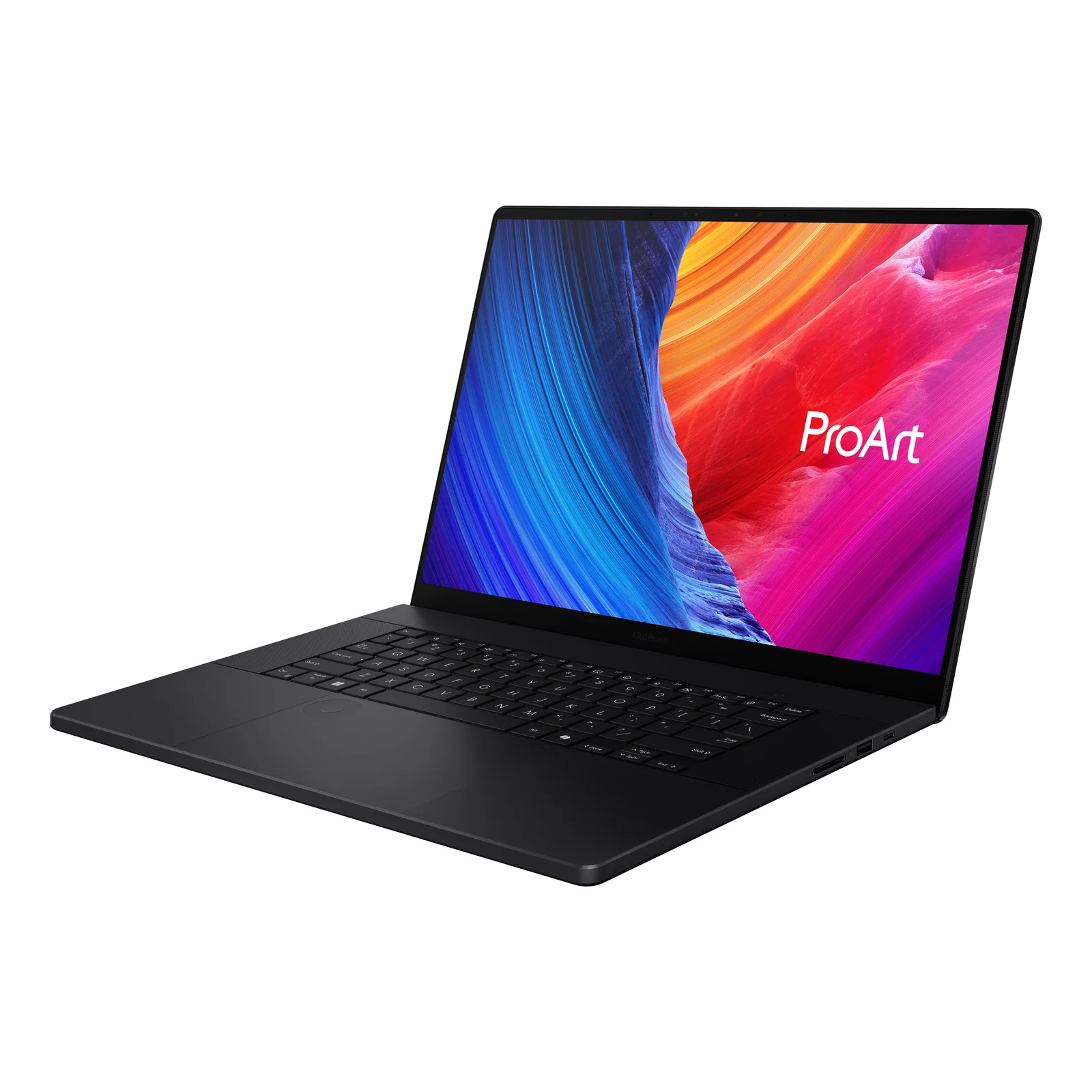 ASUS ProArt P16 H7606WP-DICSR123X Copilot+ PC AMD Ryzen AI 9 HX 370 Ordinateur portable 40,6 cm (16") Écran tactile 3K 64 Go LPDDR5x-SDRAM 2 To SSD NVIDIA GeForce RTX 5070 Wi-Fi 7 (802.11be) Windows 11 Pro Noir