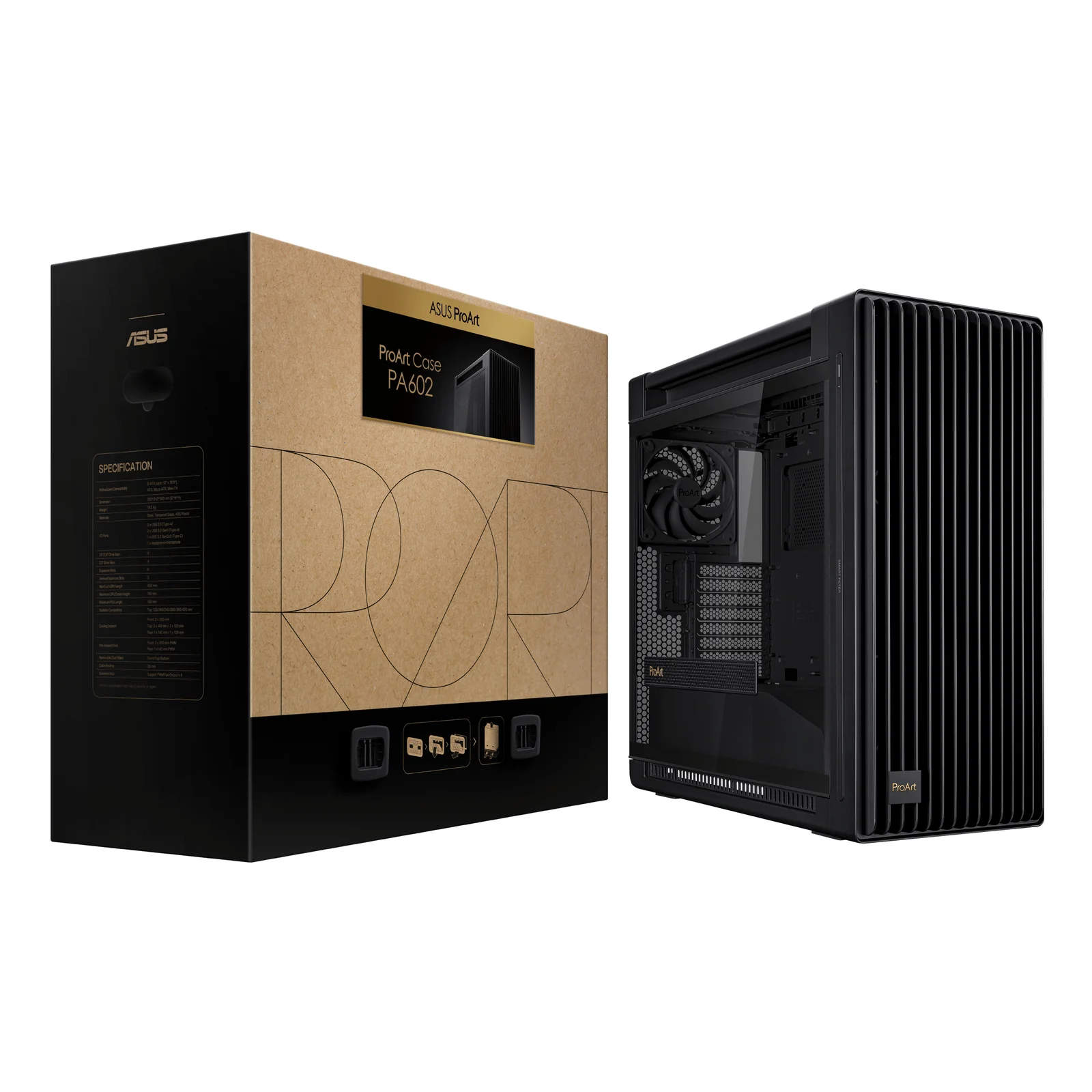ASUS ProArt PA602 Midi Tower Noir