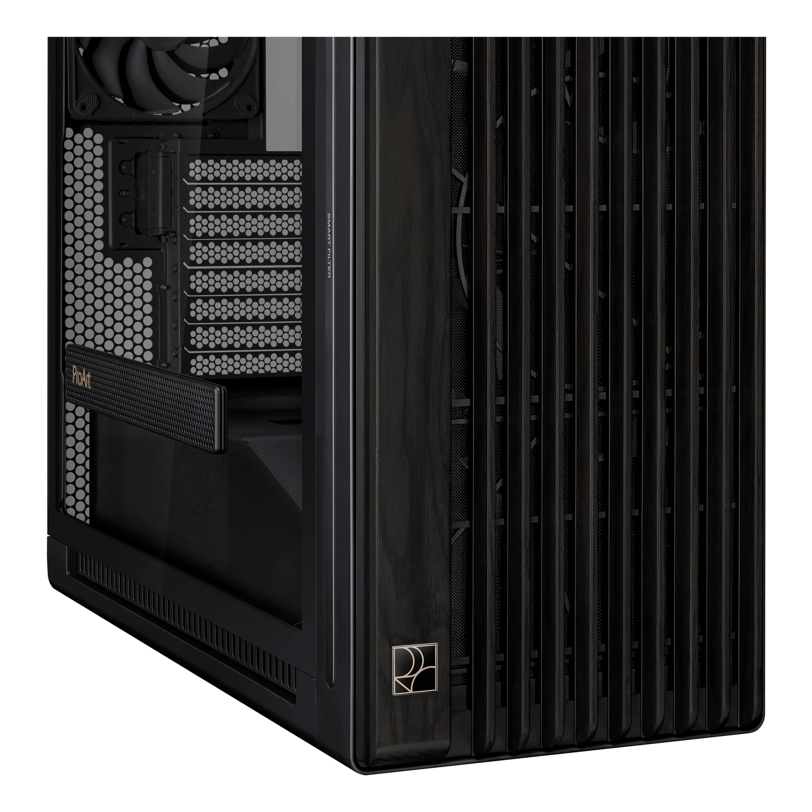 ASUS ProArt PA602 Wood Edition Midi Tower Noir