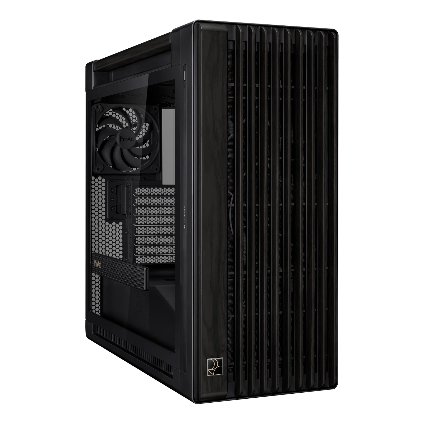 ASUS ProArt PA602 Wood Edition Midi Tower Noir