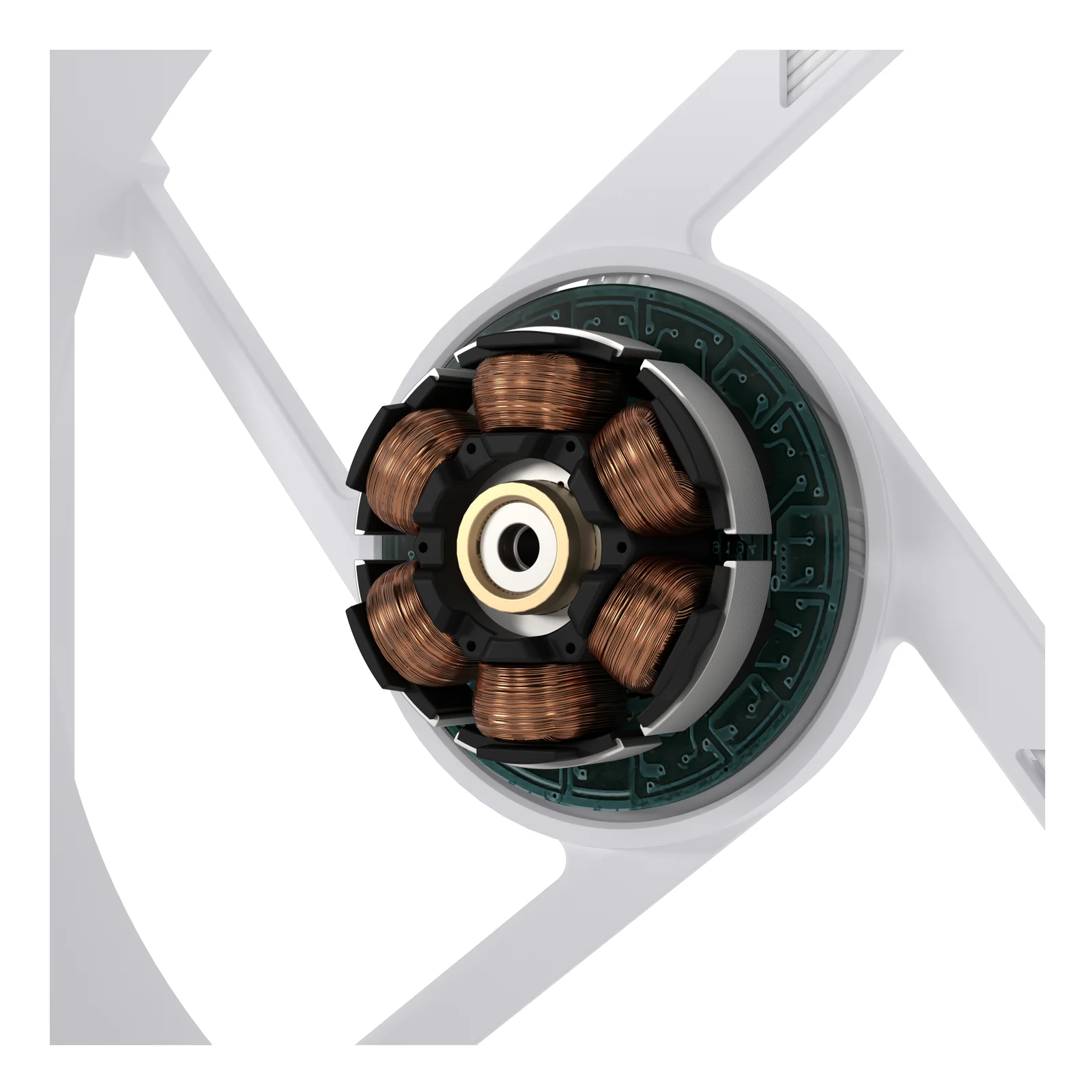 ASUS ProArt PF120 Fan PWM White Boitier PC Ventilateur 12 cm Blanc 1 pièce(s)