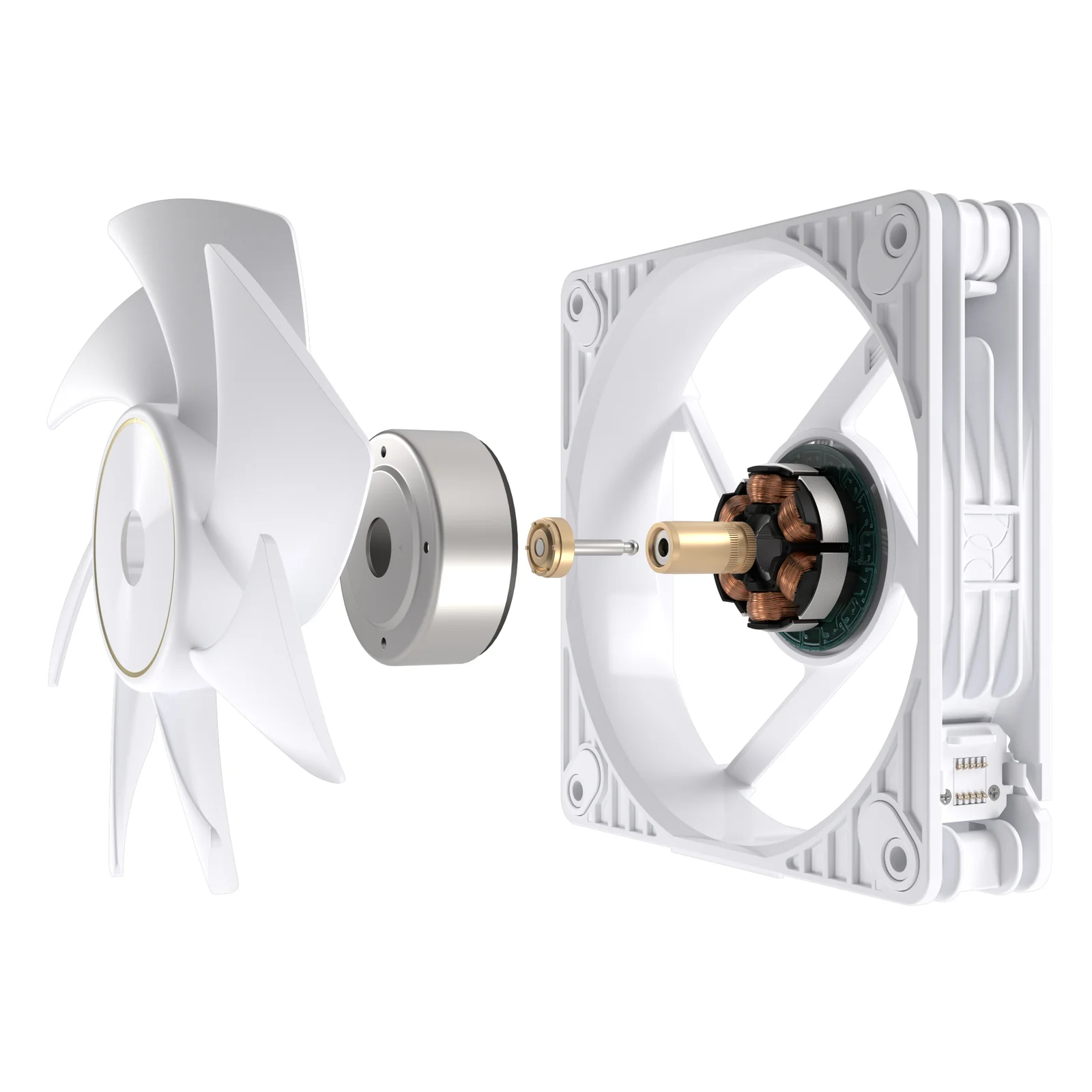 ASUS ProArt PF120 Fan PWM White Boitier PC Ventilateur 12 cm Blanc 1 pièce(s)