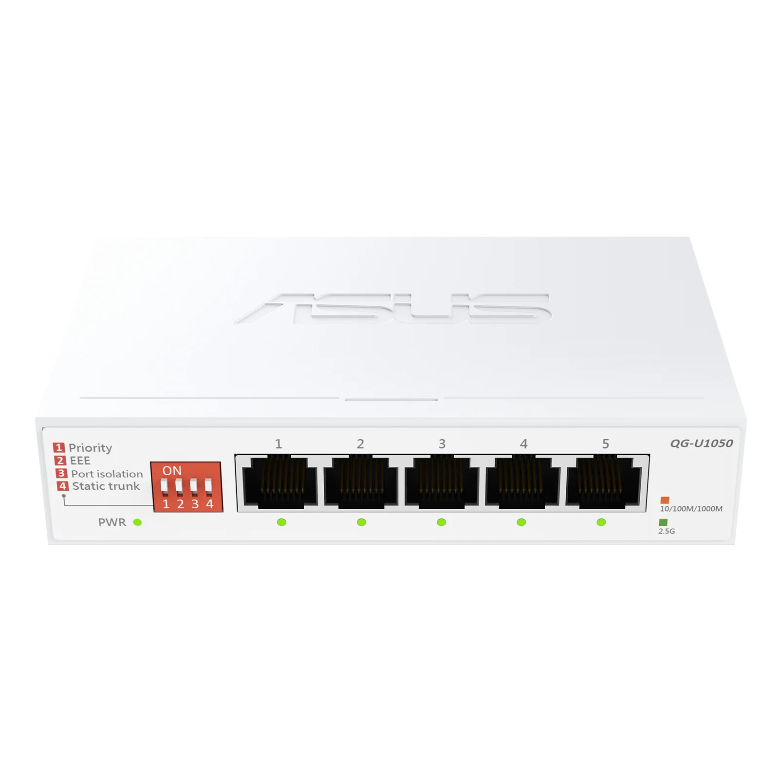 QG-U1050 Non-géré 2.5G Ethernet (100/1000/2500) Blanc