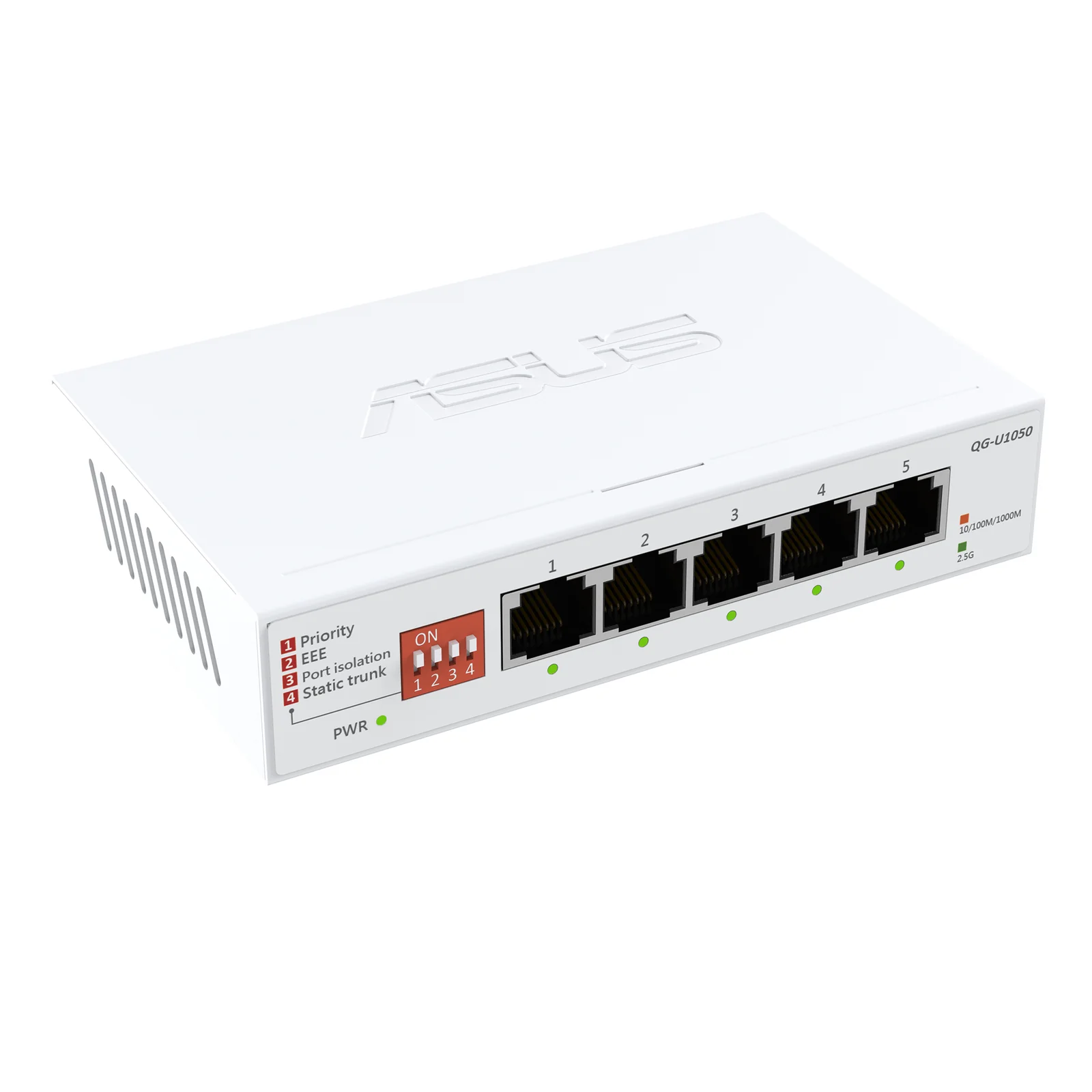 ASUS QG-U1050 Non-géré 2.5G Ethernet (100/1000/2500) Blanc