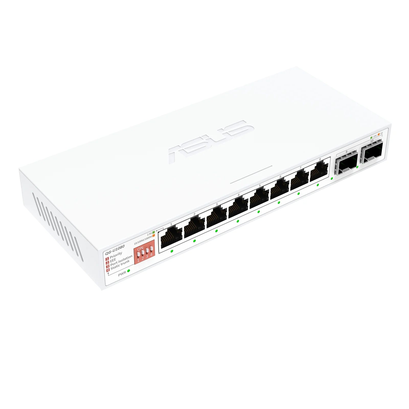 ASUS QG-U1080 Non-géré 2.5G Ethernet (100/1000/2500) Blanc