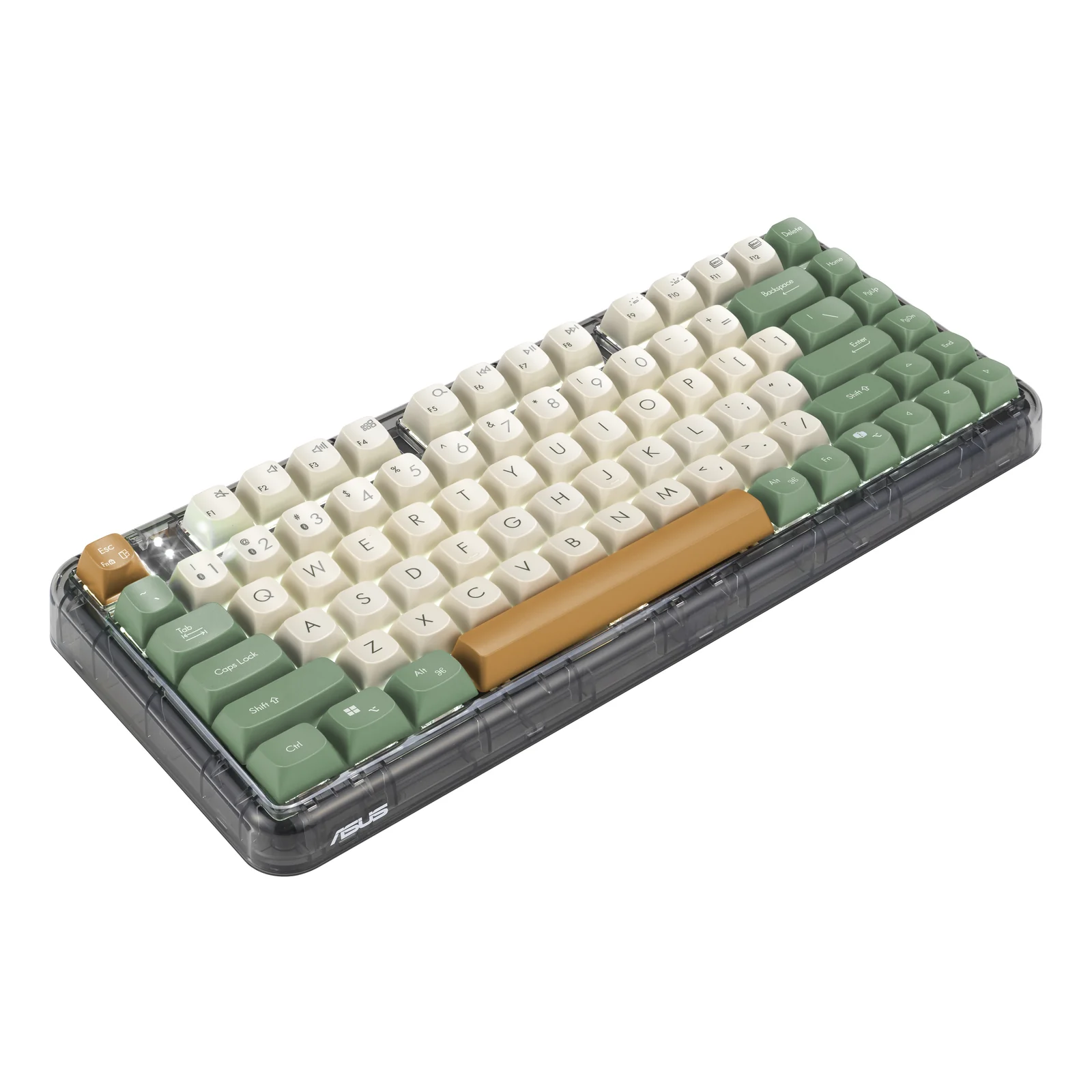 ASUS Jelly75 KD201 KEYBOARD/MK-WH/GE/83 clavier Universel USB + RF Wireless + Bluetooth Multicolore