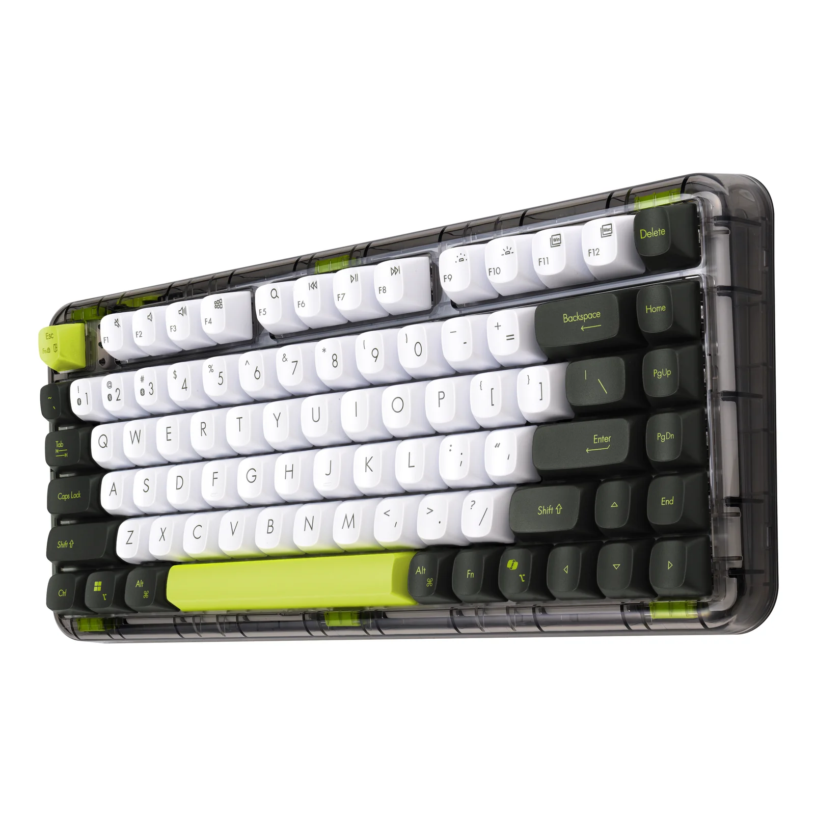ASUS Jelly75 KD201 KEYBOARD/VT-GN/GE/83 clavier Universel USB + RF Wireless + Bluetooth Multicolore