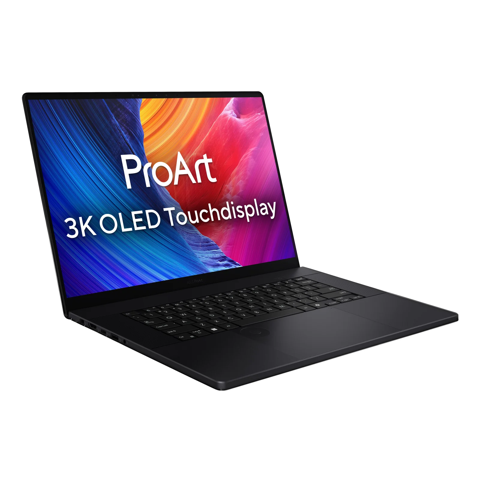 ASUS ProArt P16 H7606WP-RJ096X Copilot+ PC AMD Ryzen AI 9 HX 370 Ordinateur portable 40,6 cm (16") Écran tactile 3K 64 Go LPDDR5x-SDRAM 2 To SSD NVIDIA GeForce RTX 5070 GPU portable Wi-Fi 7 (802.11be) Windows 11 Pro Allemand Noir