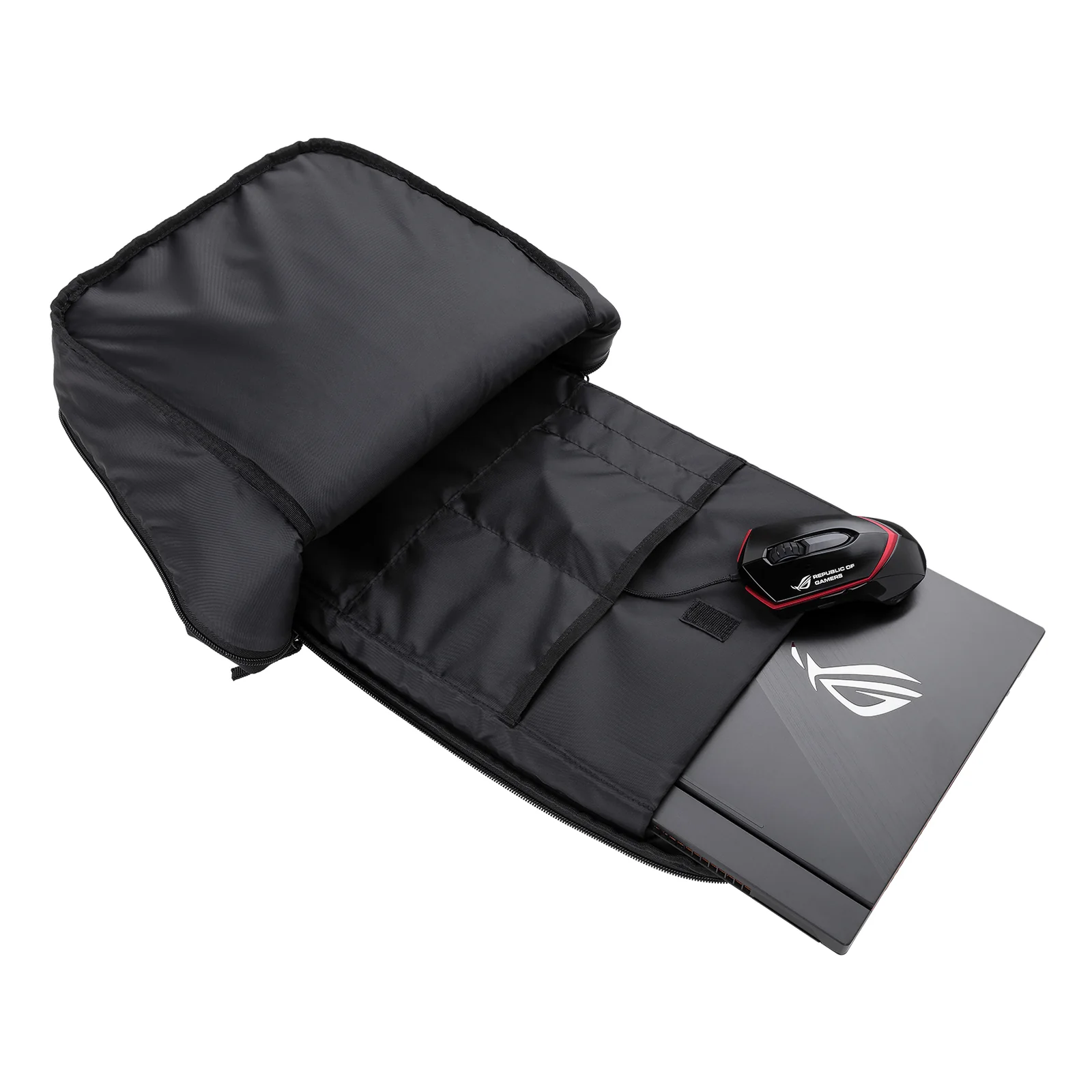 ASUS ROG Backpack BP1501G Holographic Edition 43,2 cm (17") Sac à dos Noir, Gris