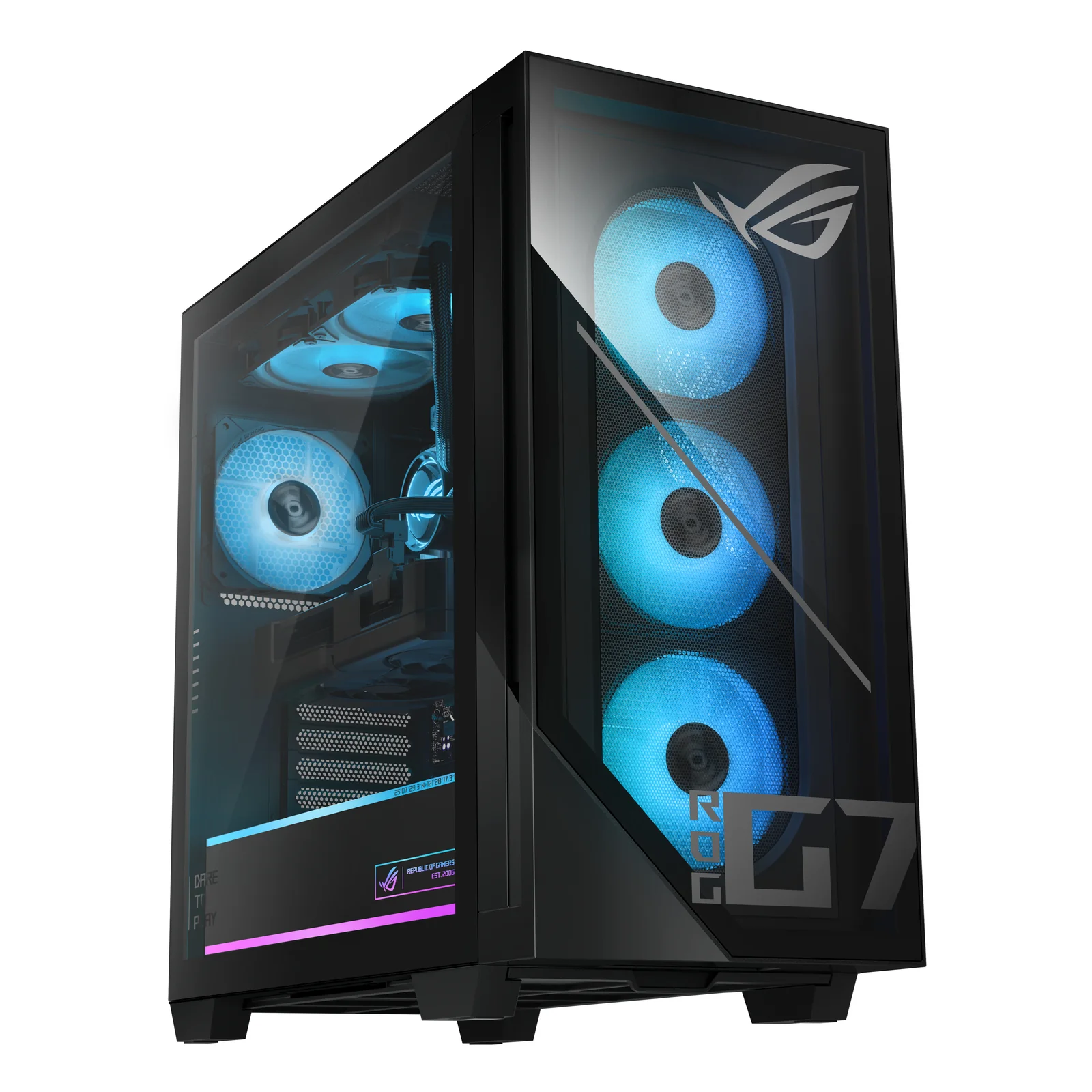 ASUS ROG G700 G700TF-07265F351W Intel Core Ultra 7 265F 32 Go DDR5-SDRAM 1 To SSD NVIDIA GeForce RTX 5070 Ti Windows 11 Home Tower PC Noir