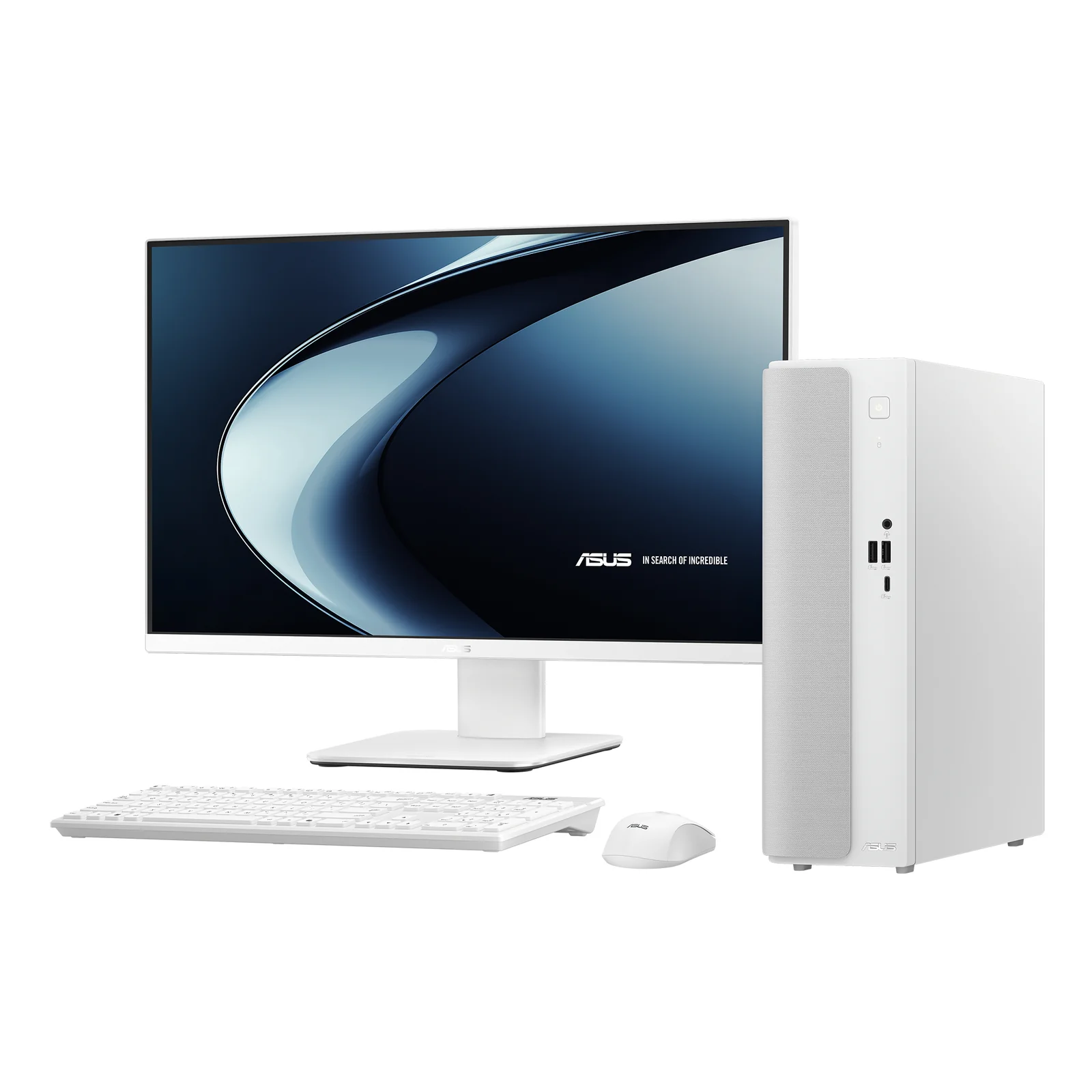 ASUS V500 SFF V501SV-03100U012W Intel Core 3 100U 8 Go DDR5-SDRAM 512 Go SSD Windows 11 Home PC Blanc