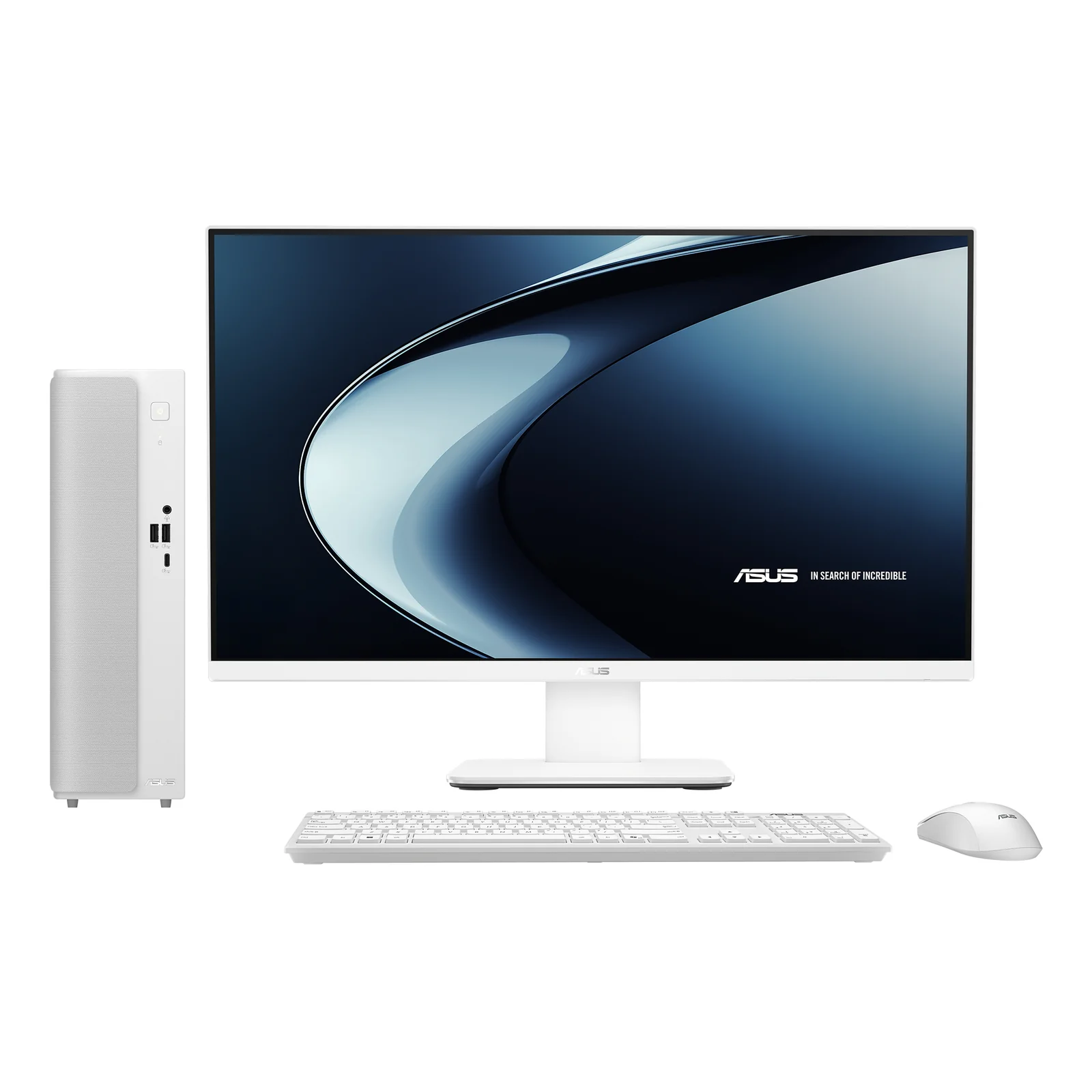 ASUS V500 SFF V501SV-03100U012W Intel Core 3 100U 8 Go DDR5-SDRAM 512 Go SSD Windows 11 Home PC Blanc