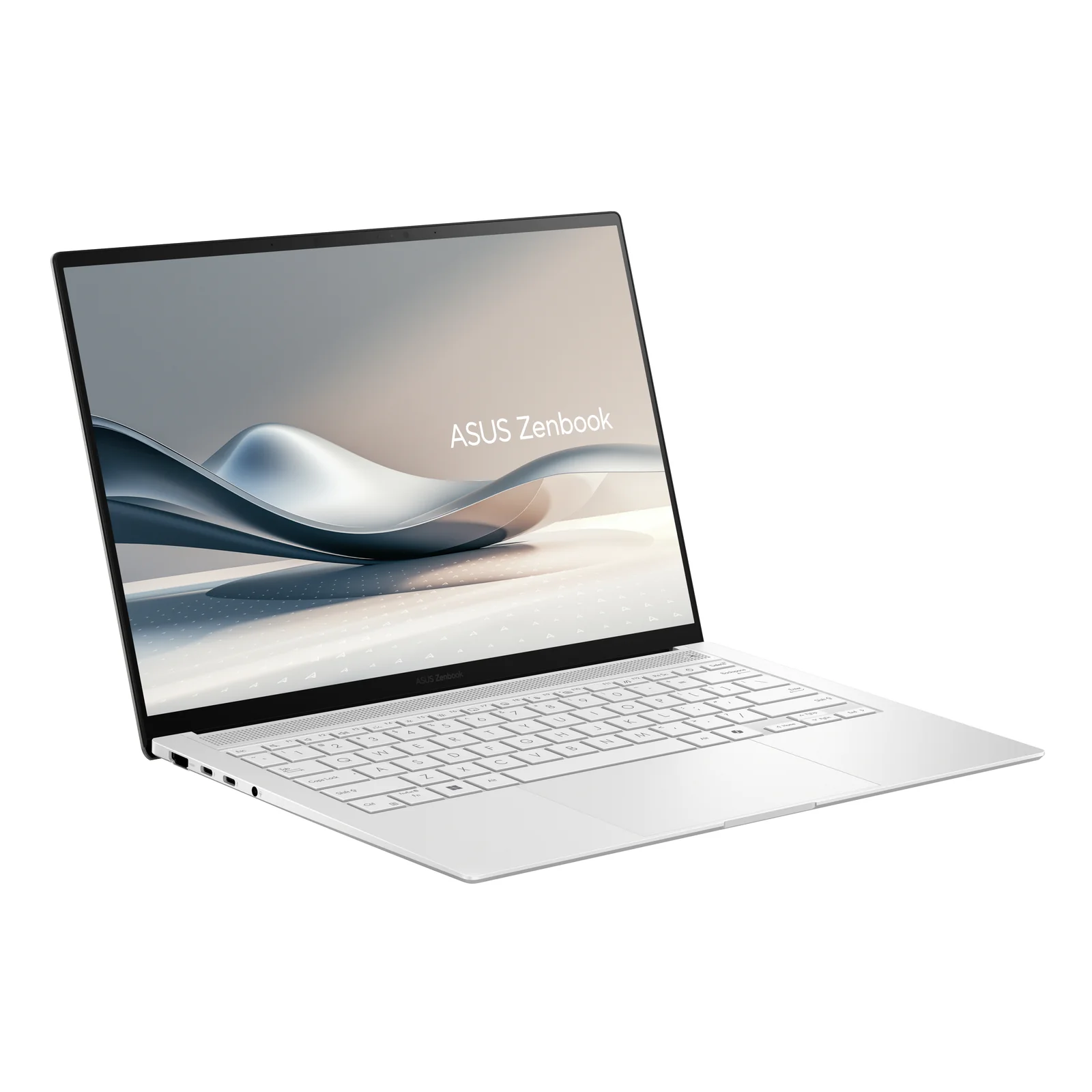ASUS Zenbook S14 UX5406SA-PV526W Copilot+ PC Intel Core Ultra 7 258V Ordinateur portable 35,6 cm (14") 3K 32 Go LPDDR5x-SDRAM 1 To SSD Wi-Fi 7 (802.11be) Windows 11 Home Allemand Blanc